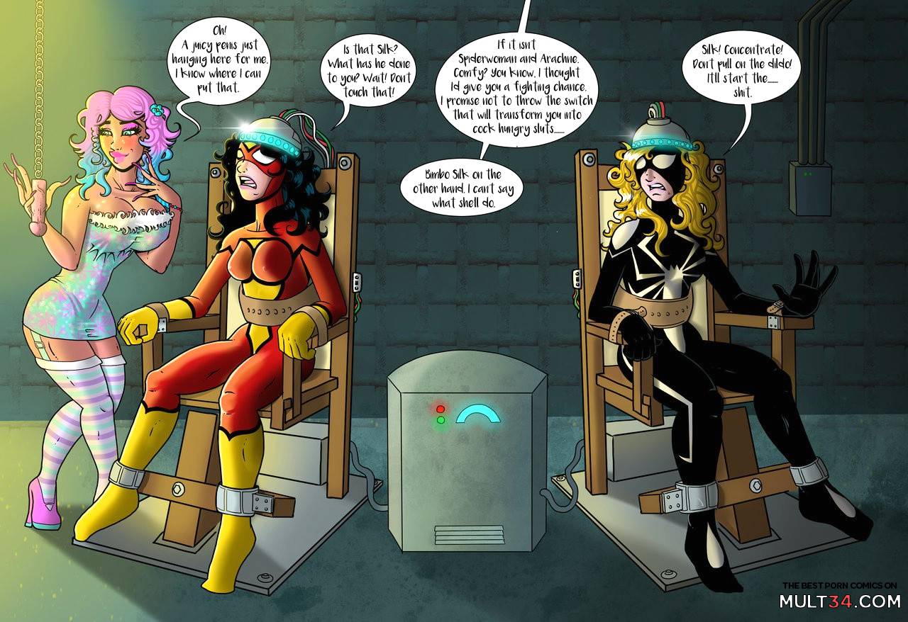 Doctor Bimboid vs Marvel Comic Heroes page 14