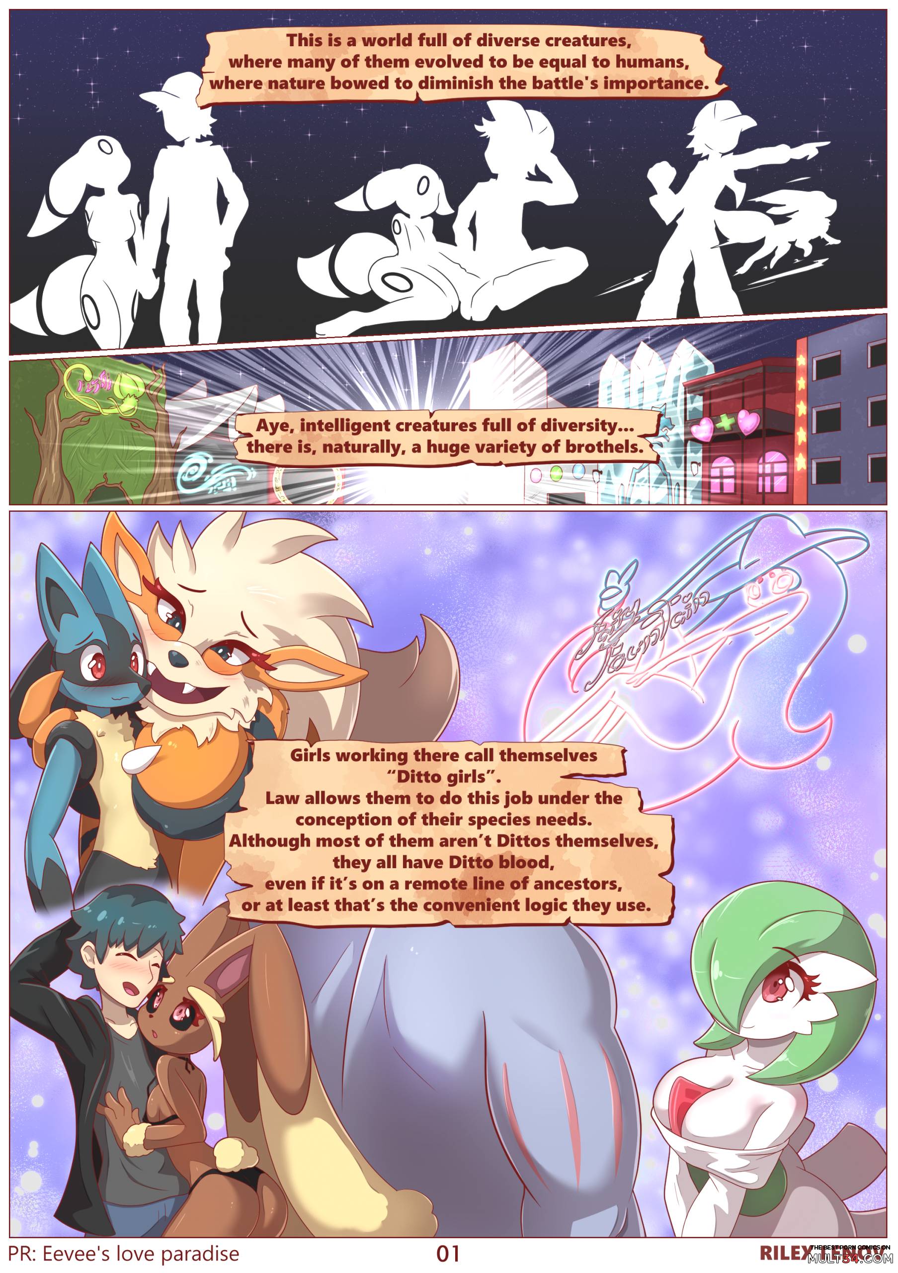 Eevee's love paradise page 2