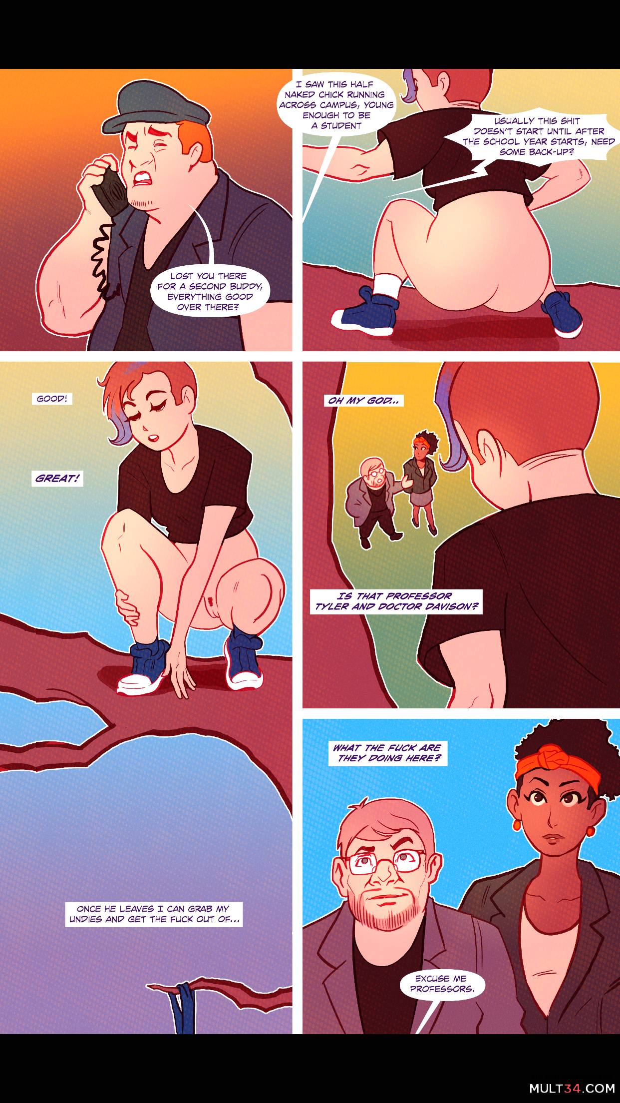 Frankie's Naked Night page 14