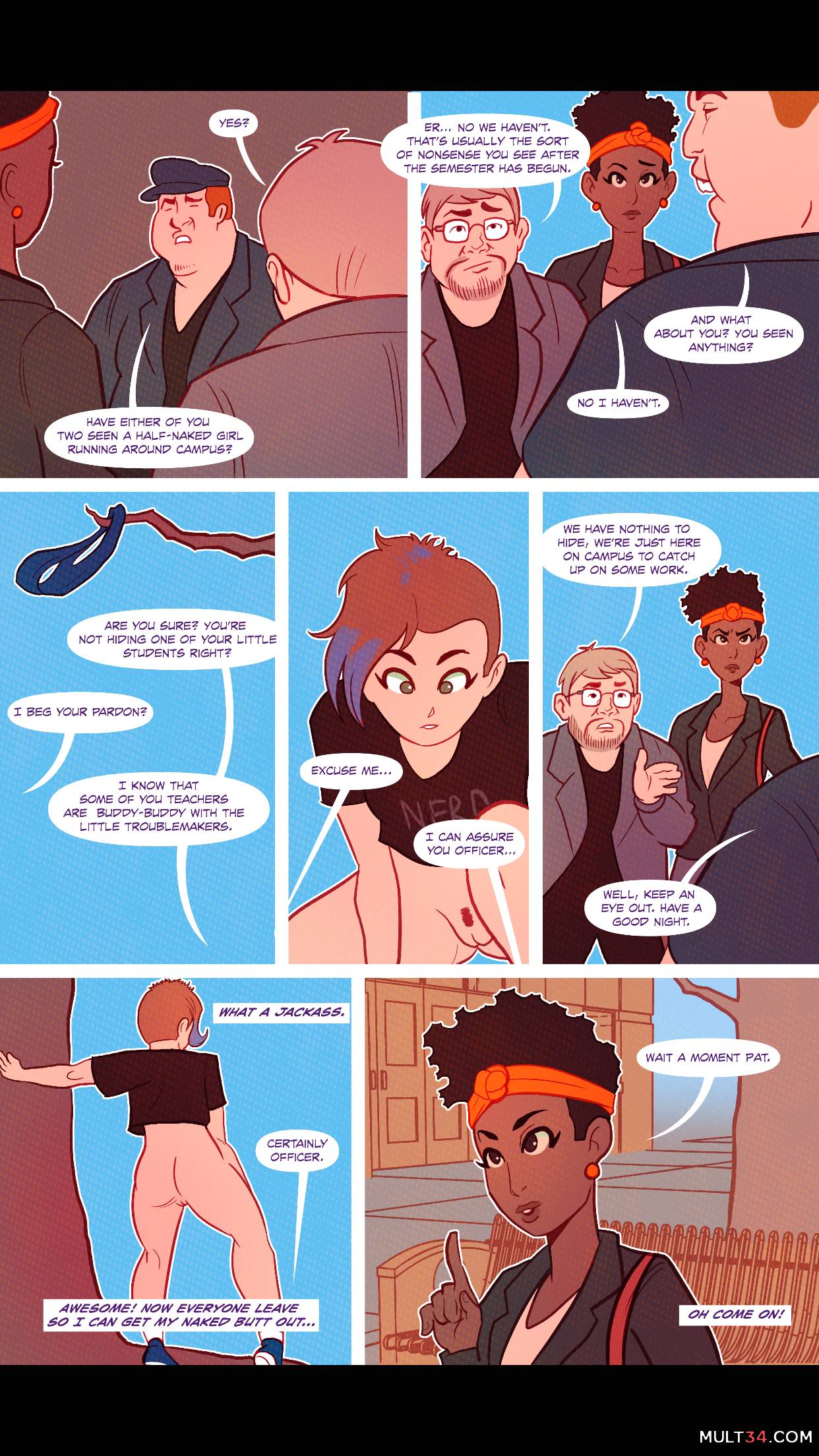 Frankie's Naked Night page 15