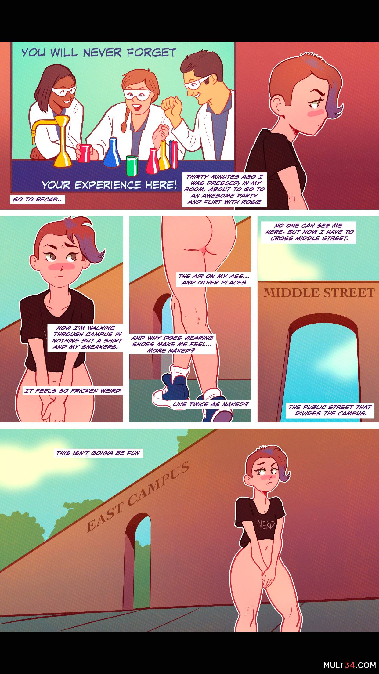 Frankie's Naked Night page 20