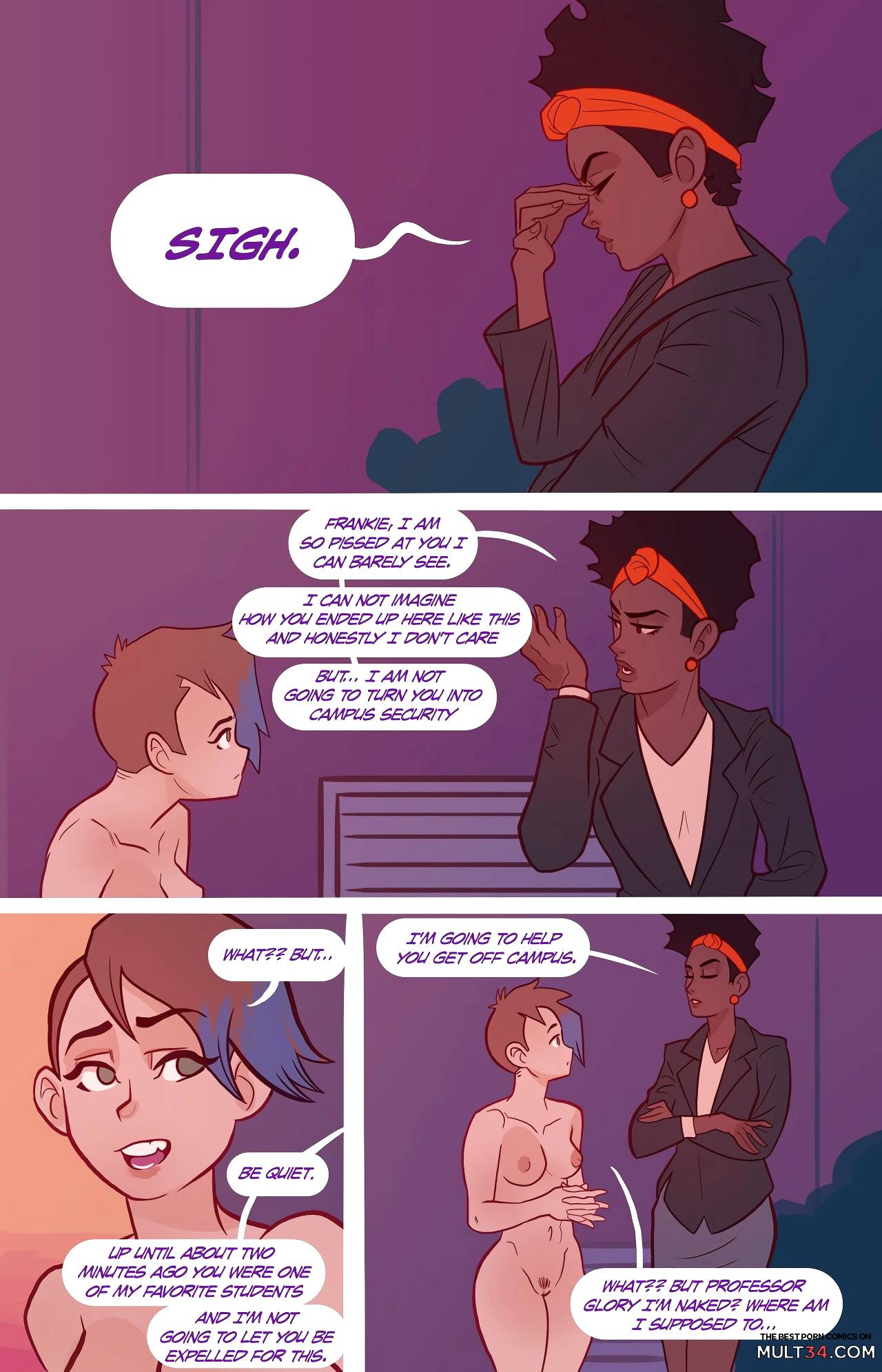 Frankie's Naked Night page 57