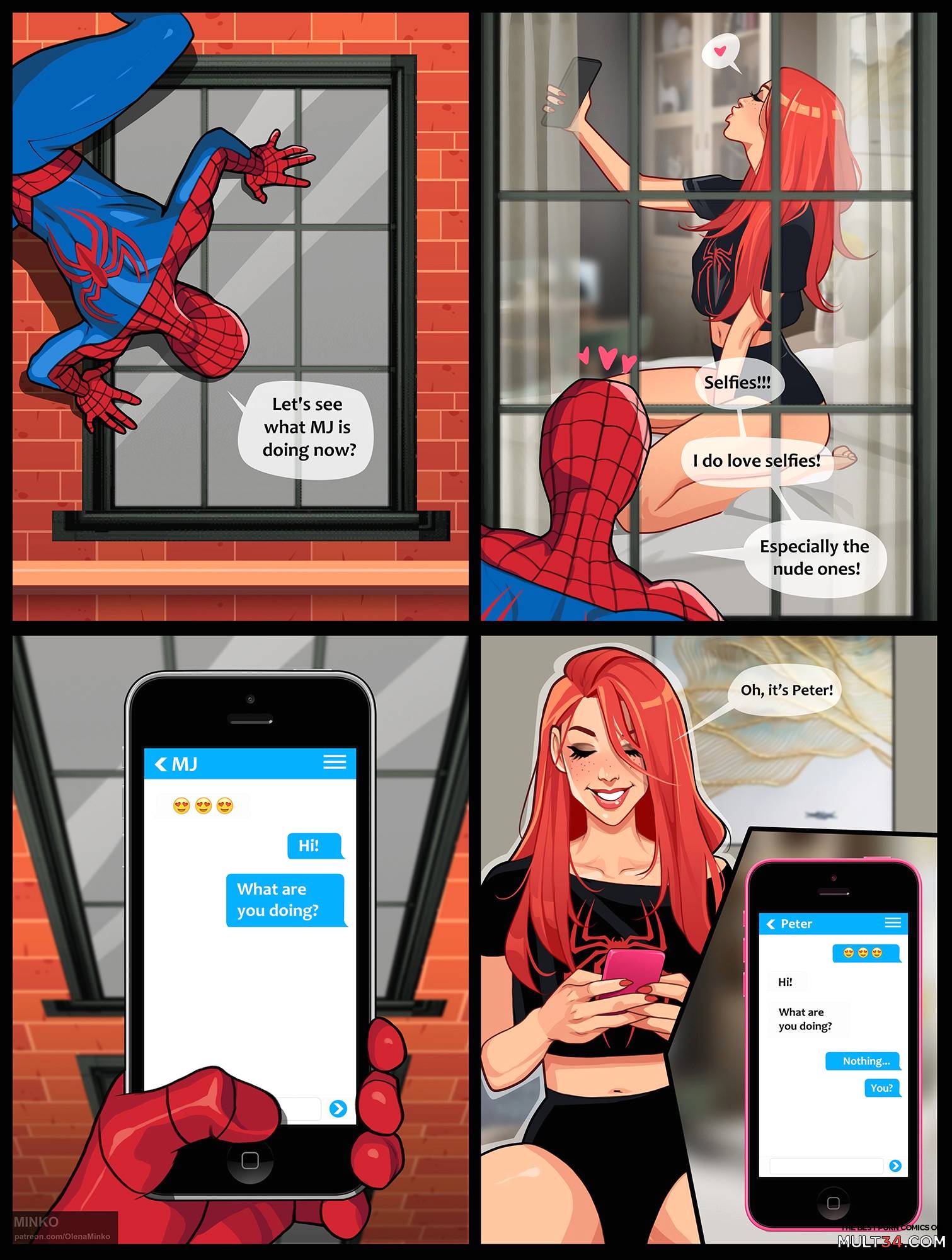 Marvel mary jane comic porno