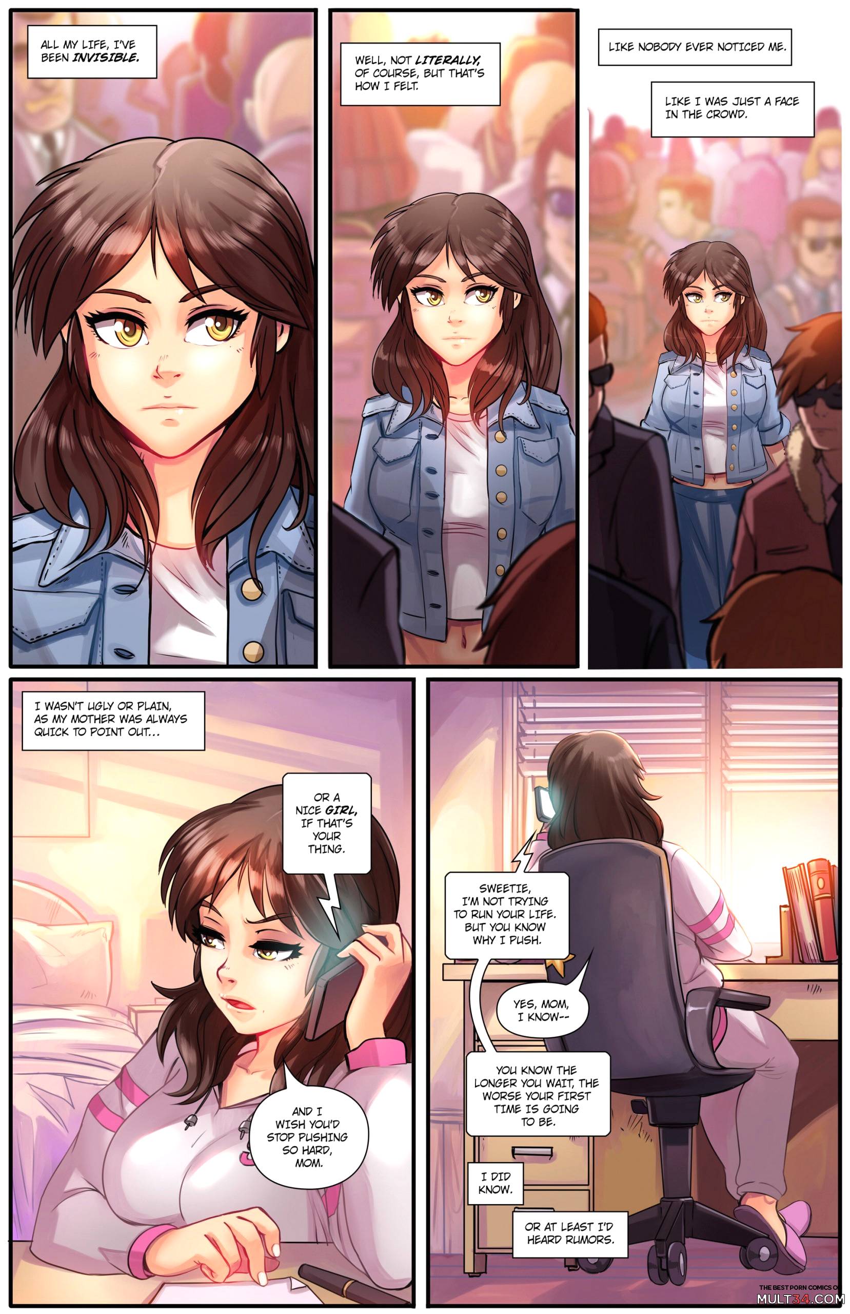 The Invisible Girl 1 page 3