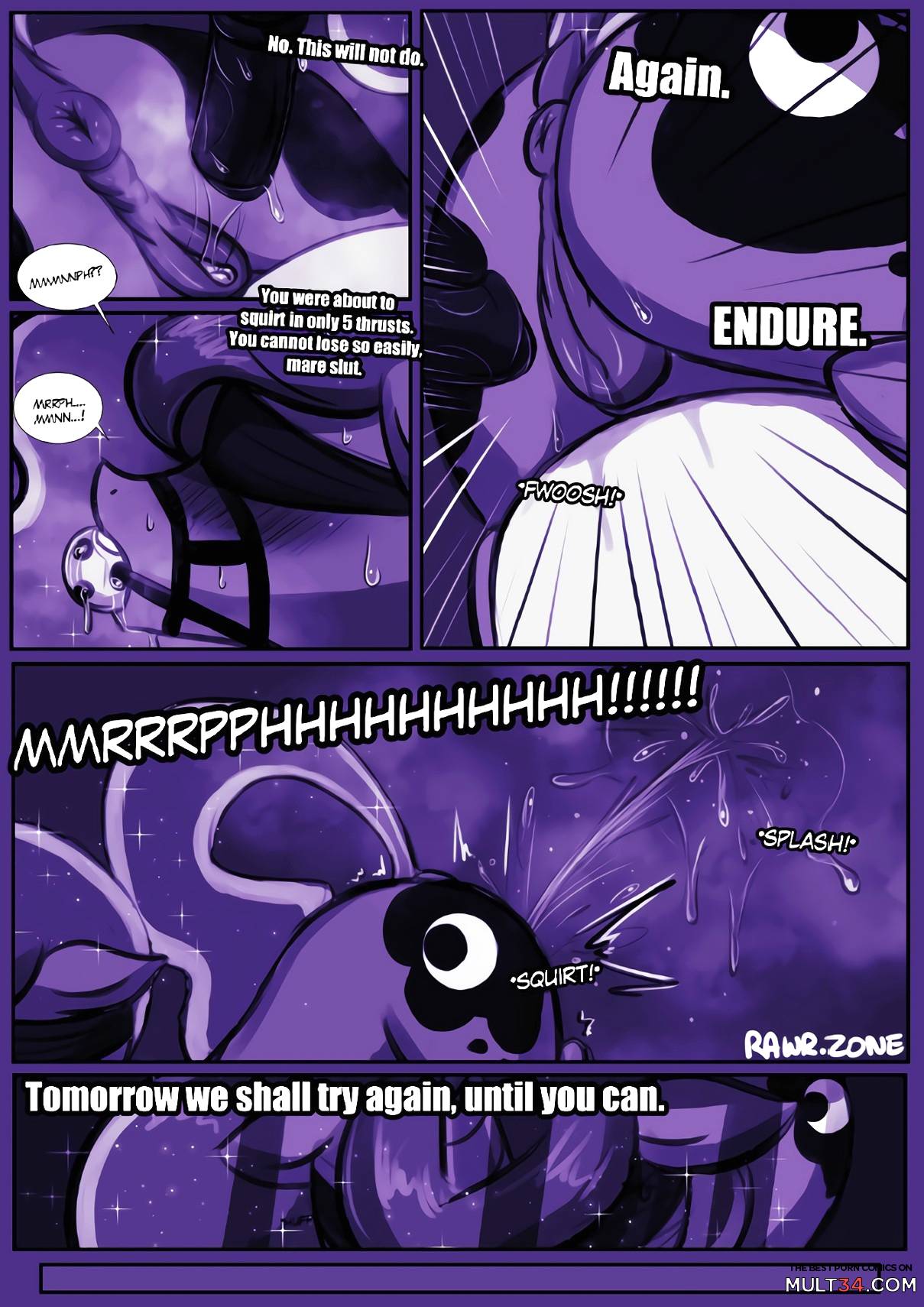 The Nightmare Moon Struggle page 4