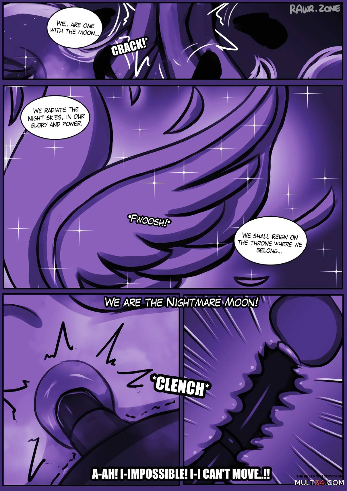 The Nightmare Moon Struggle page 8