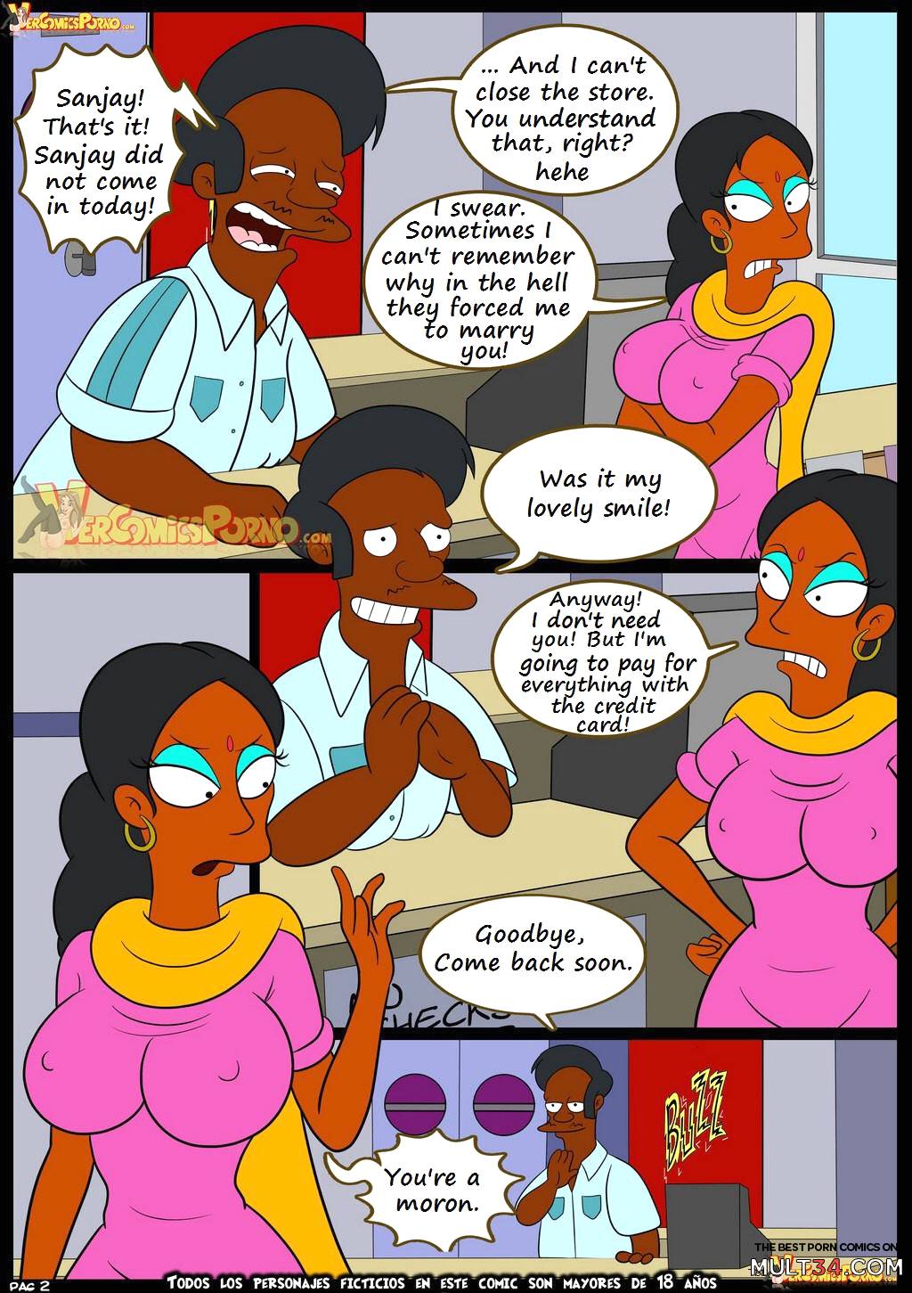 The Simpsons Old Habits 7 page 3