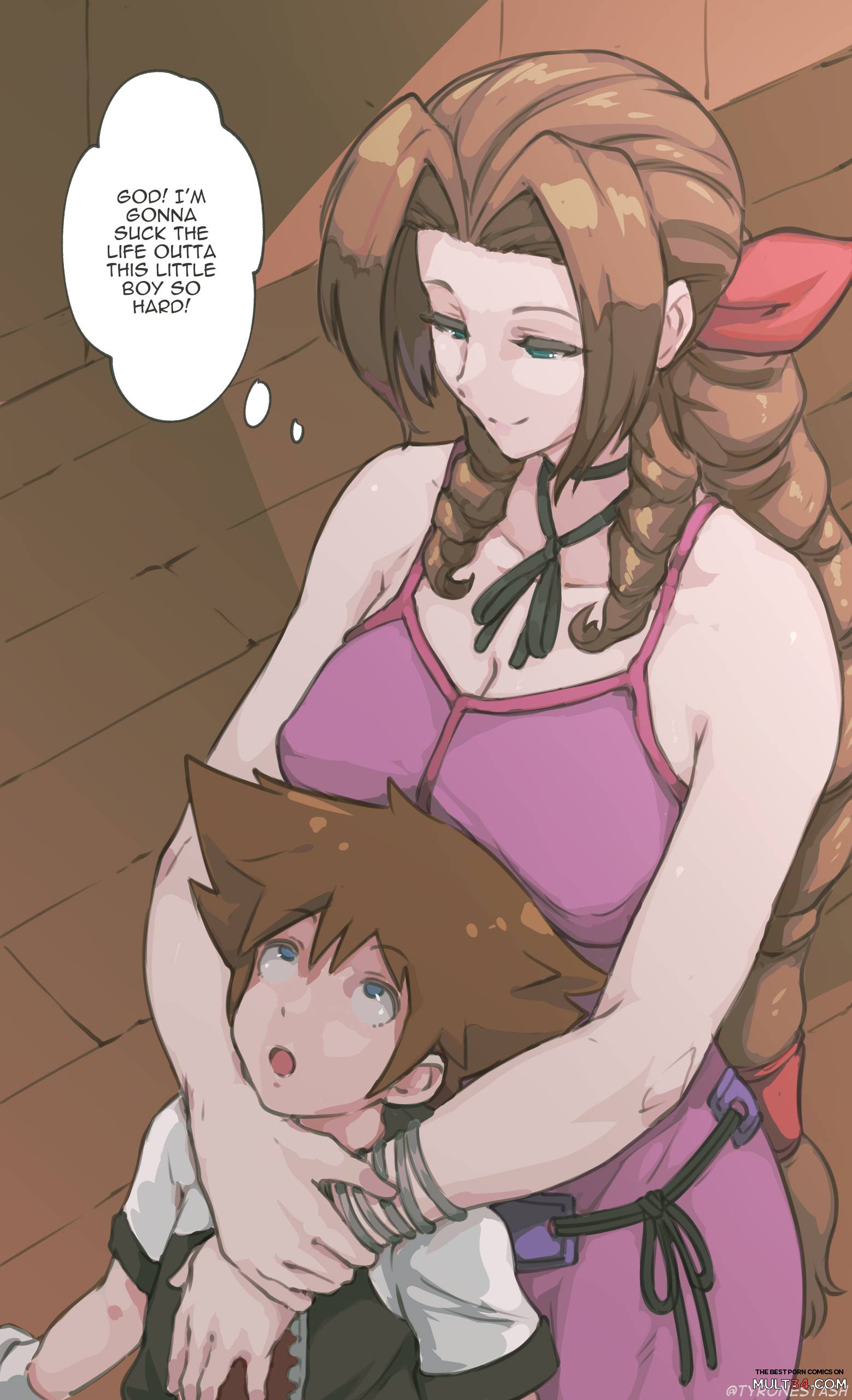 Aerith and Sora page 1