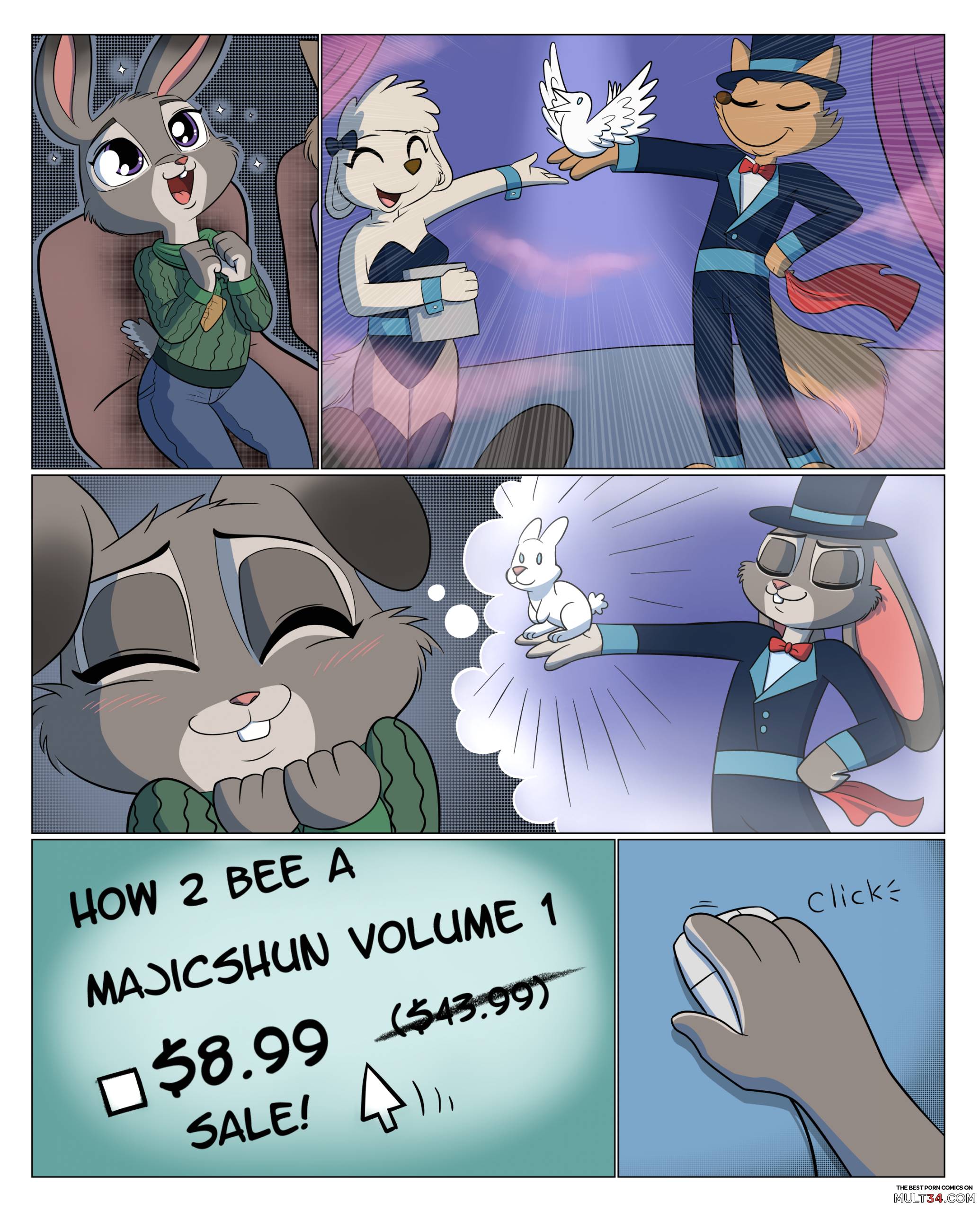 Judy Hopps and the Magician's Bind page 2
