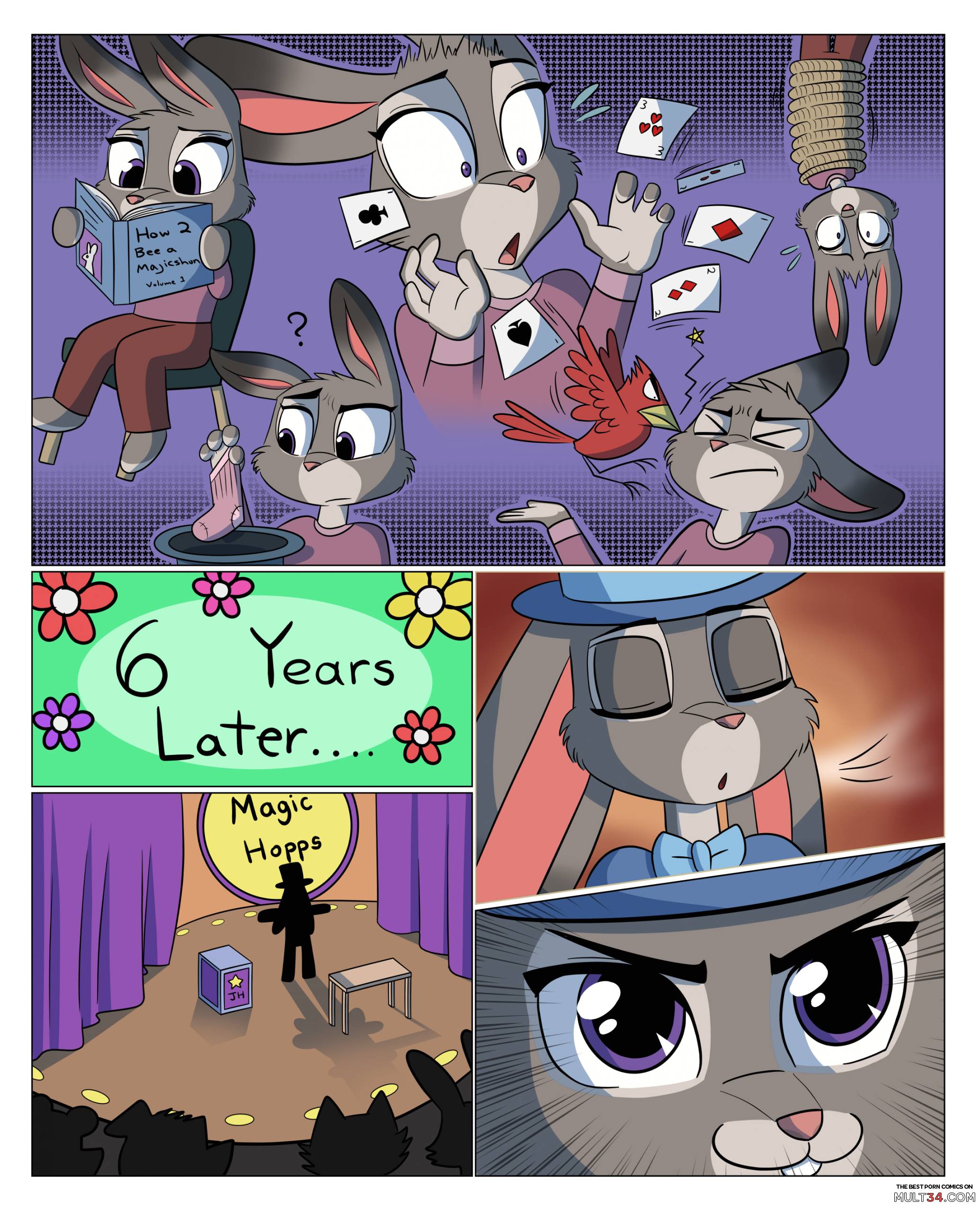 Judy Hopps and the Magician's Bind page 3