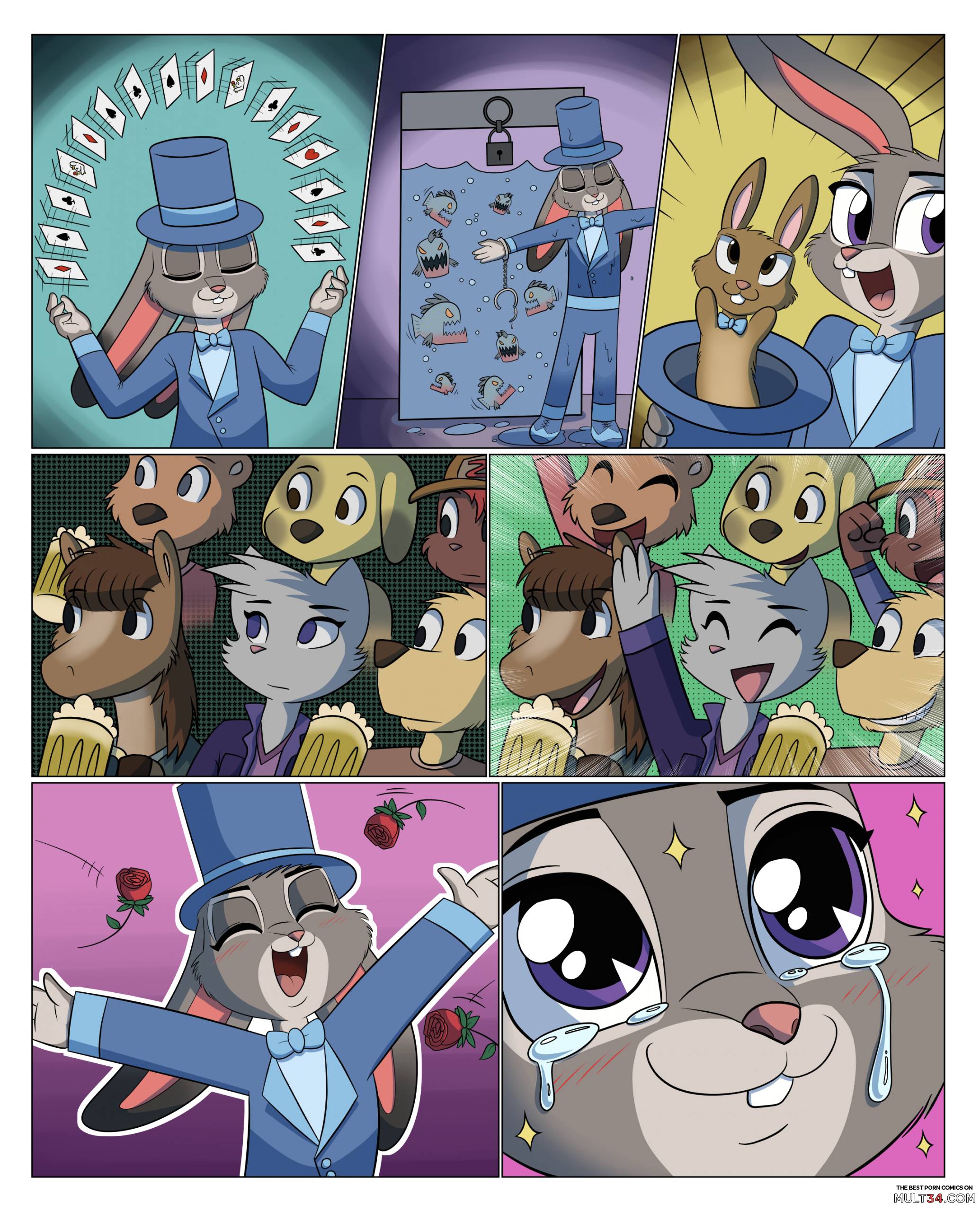Judy Hopps and the Magician's Bind page 4