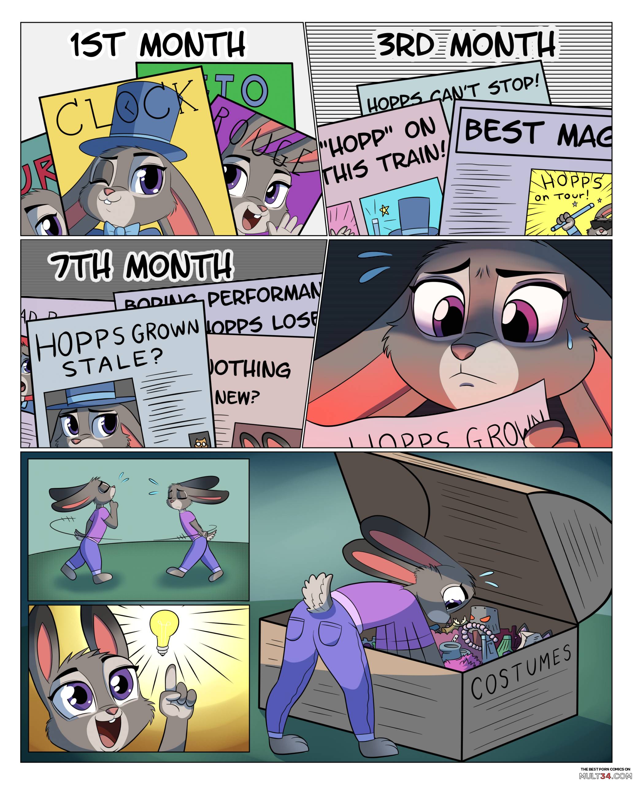 Judy Hopps and the Magician's Bind page 5