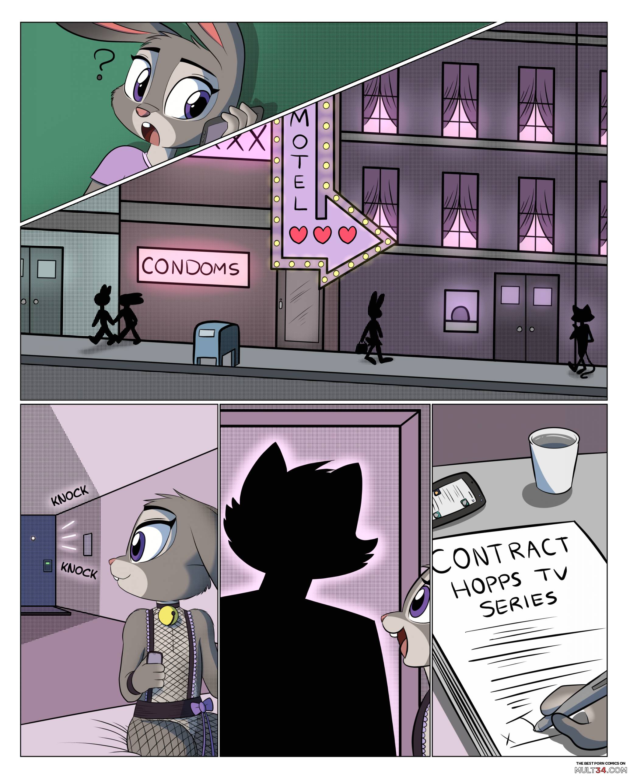 Judy Hopps and the Magician's Bind page 8