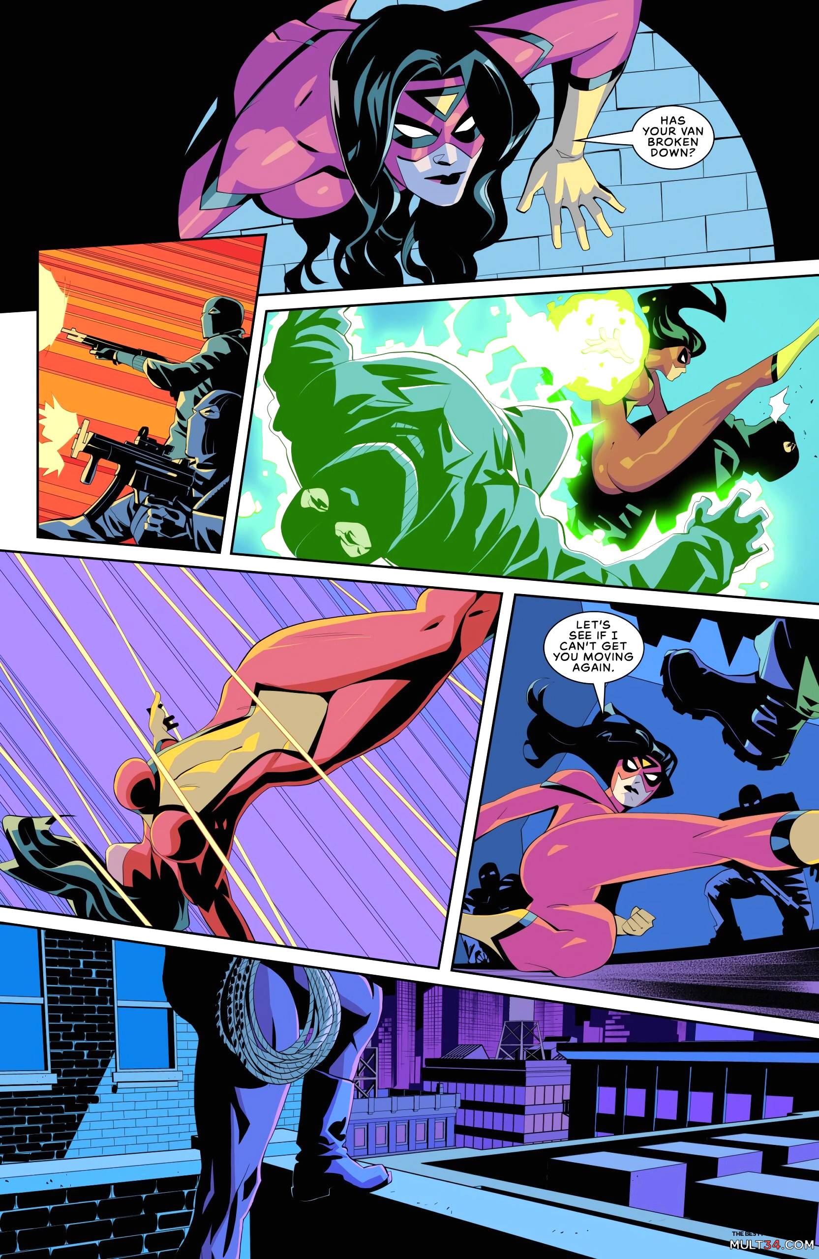 Spider-Woman Return of Hangman 1 page 11