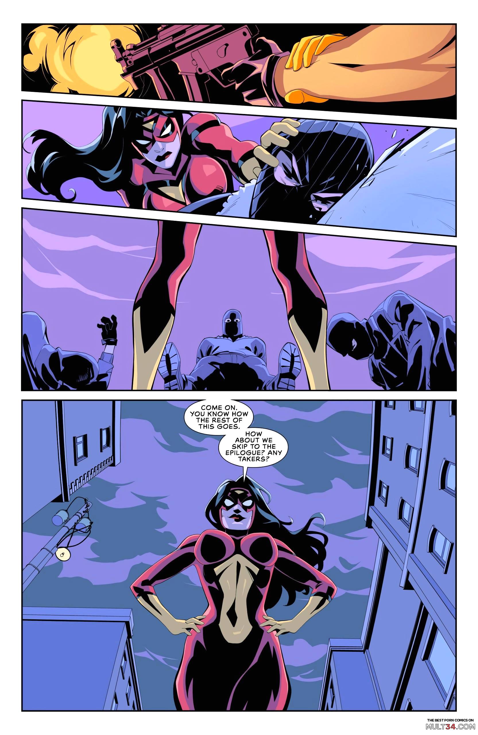 Spider-Woman Return of Hangman 1 page 12
