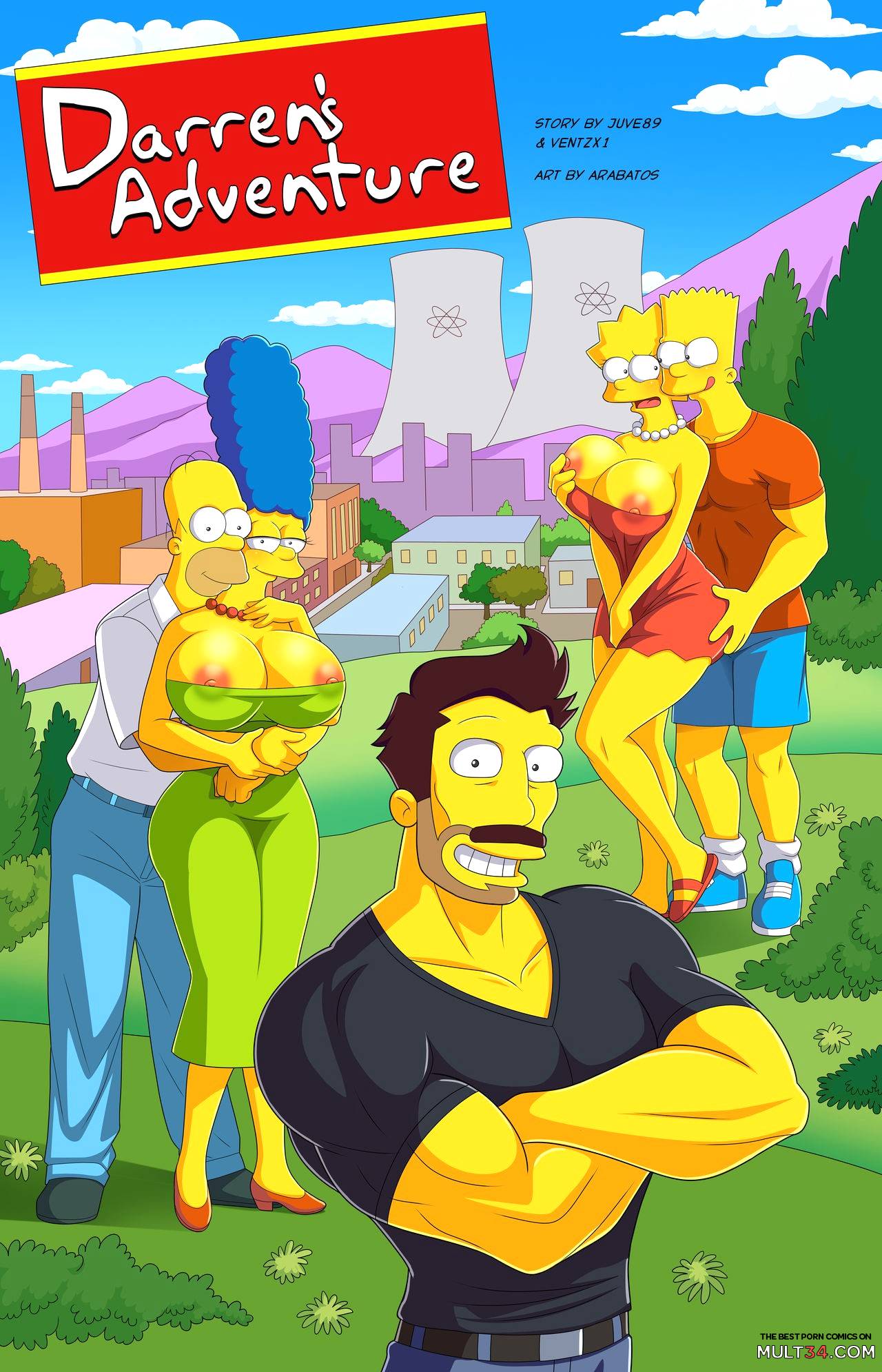 Darrens adventure or welcome to springfield porn comic