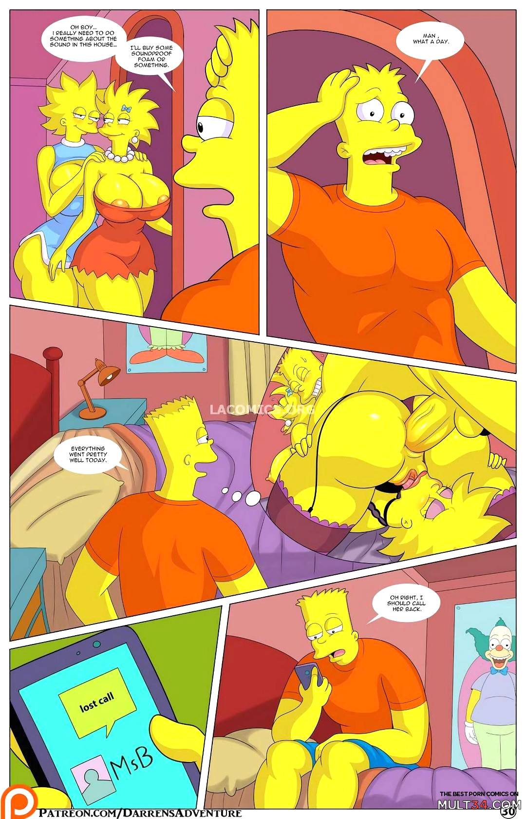 Darren's Adventure or Welcome To Springfield page 102