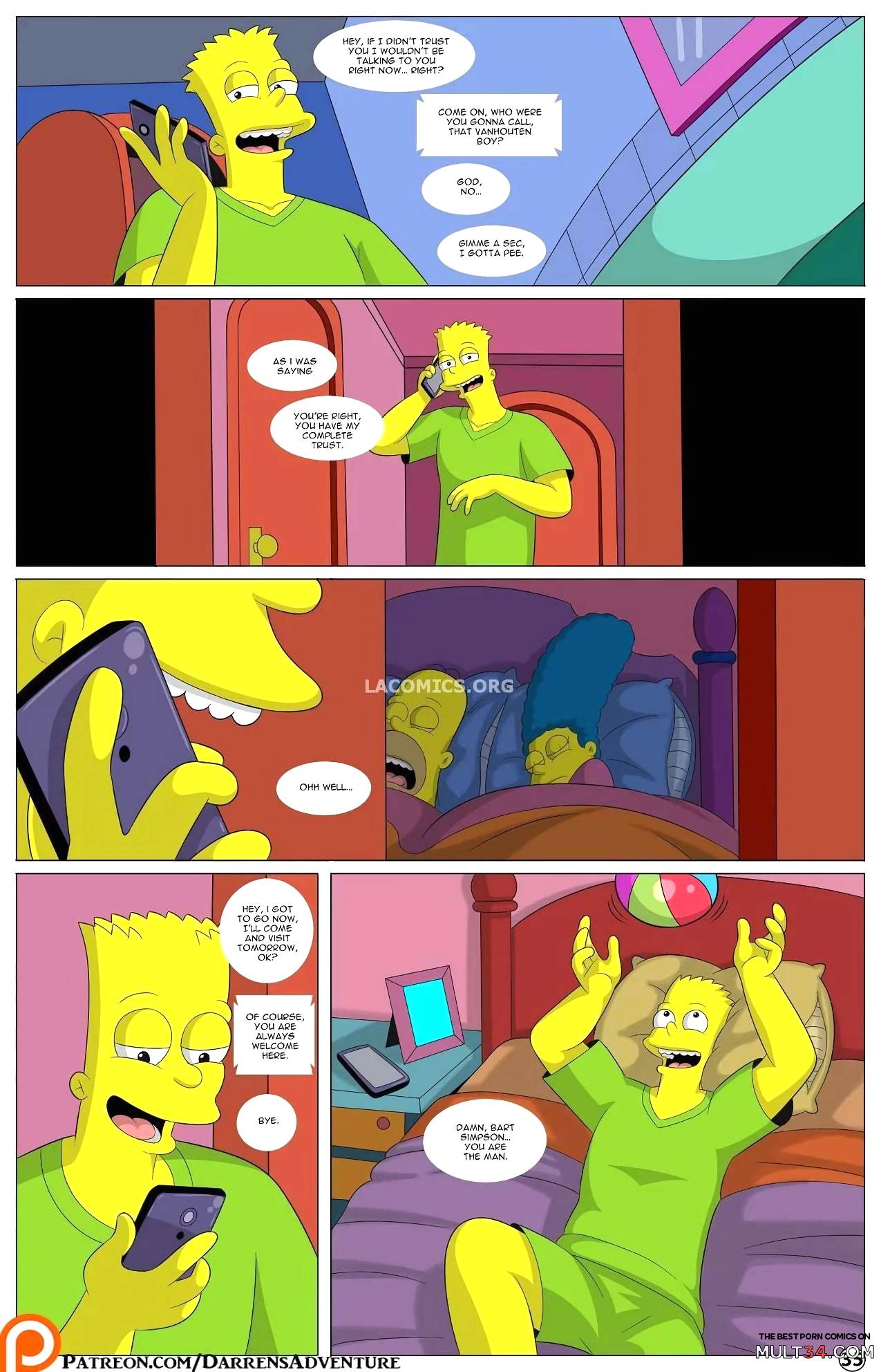 Darren's Adventure or Welcome To Springfield page 107
