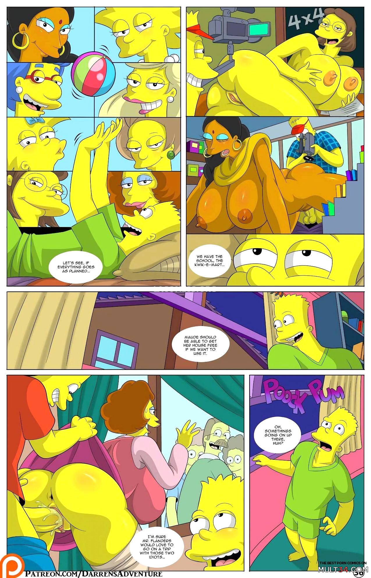 Darren's Adventure or Welcome To Springfield page 108