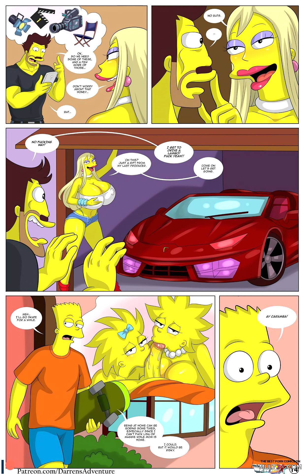Darren's Adventure or Welcome To Springfield page 131
