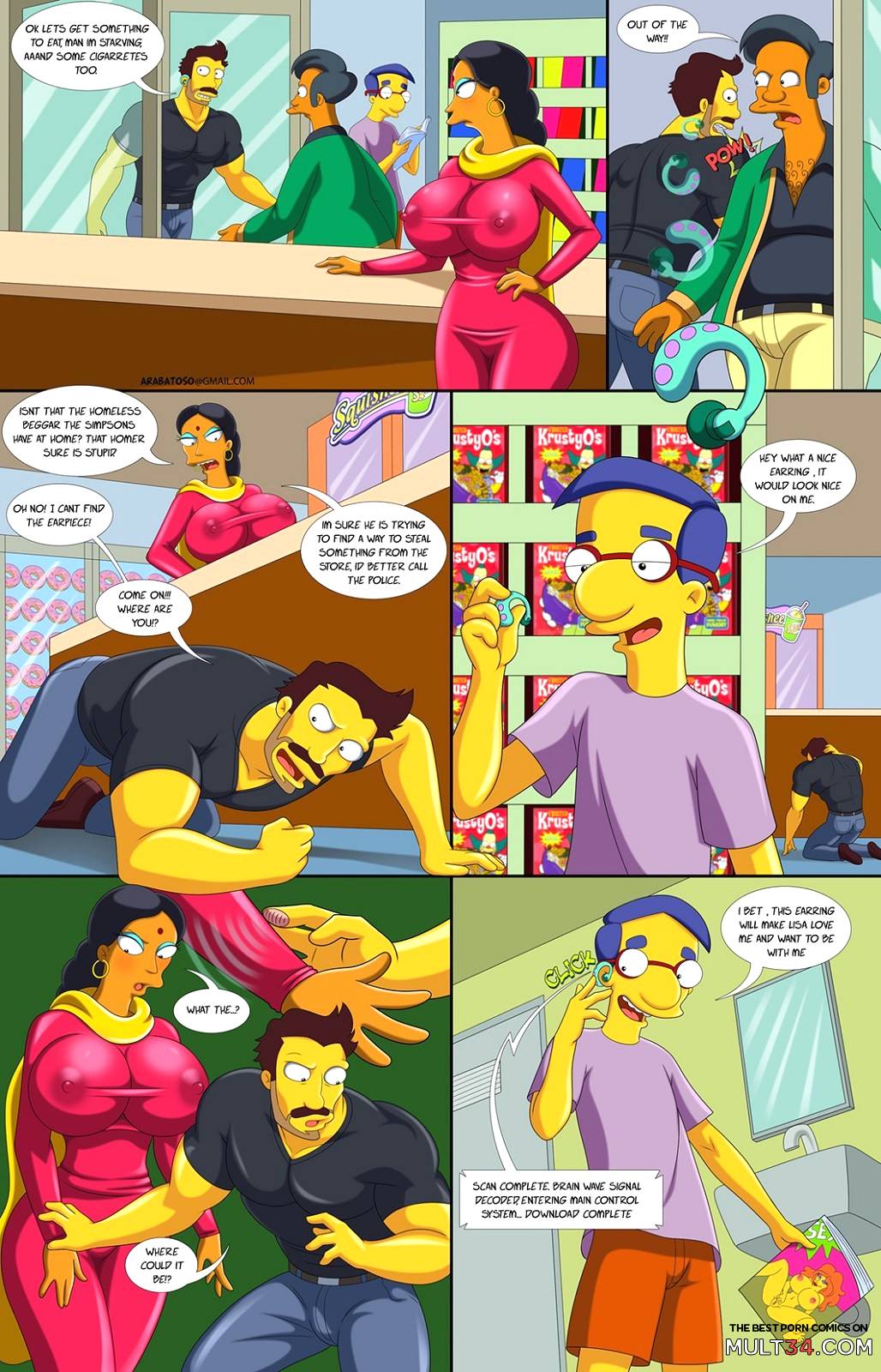 Darren's Adventure or Welcome To Springfield page 14