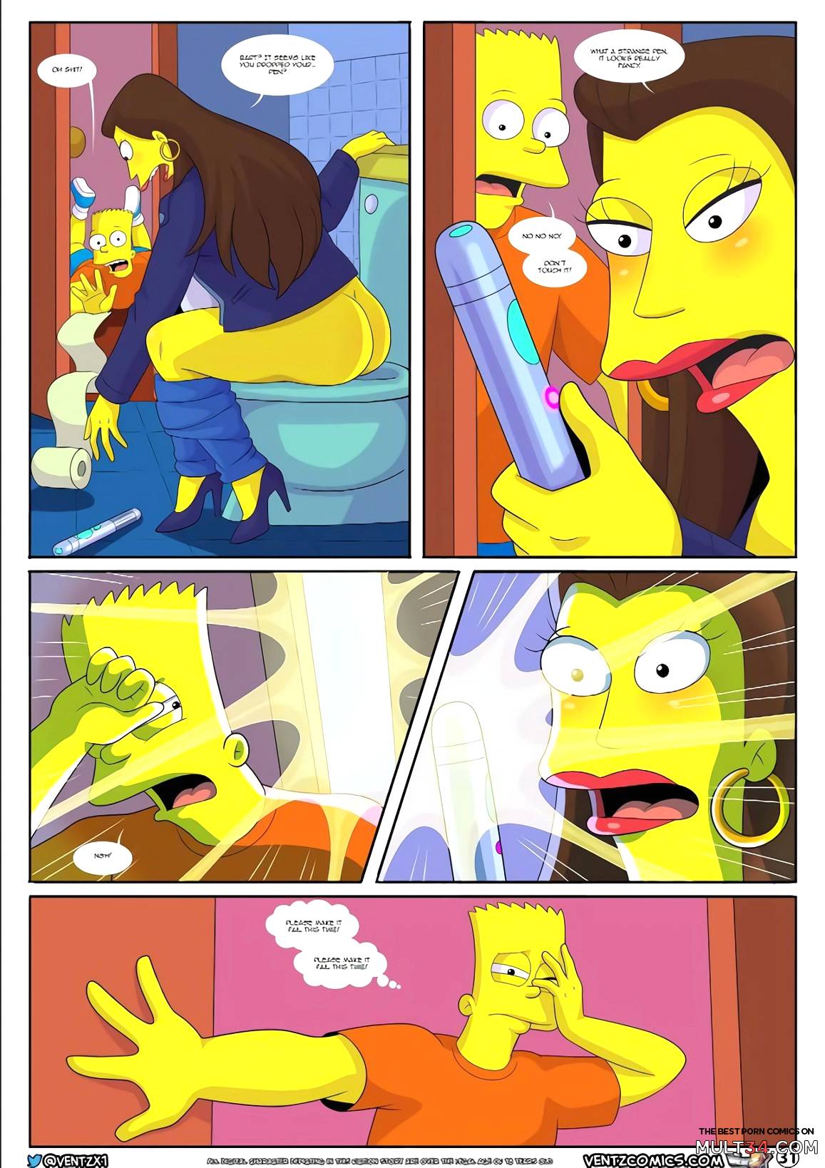 Darren's Adventure or Welcome To Springfield page 148