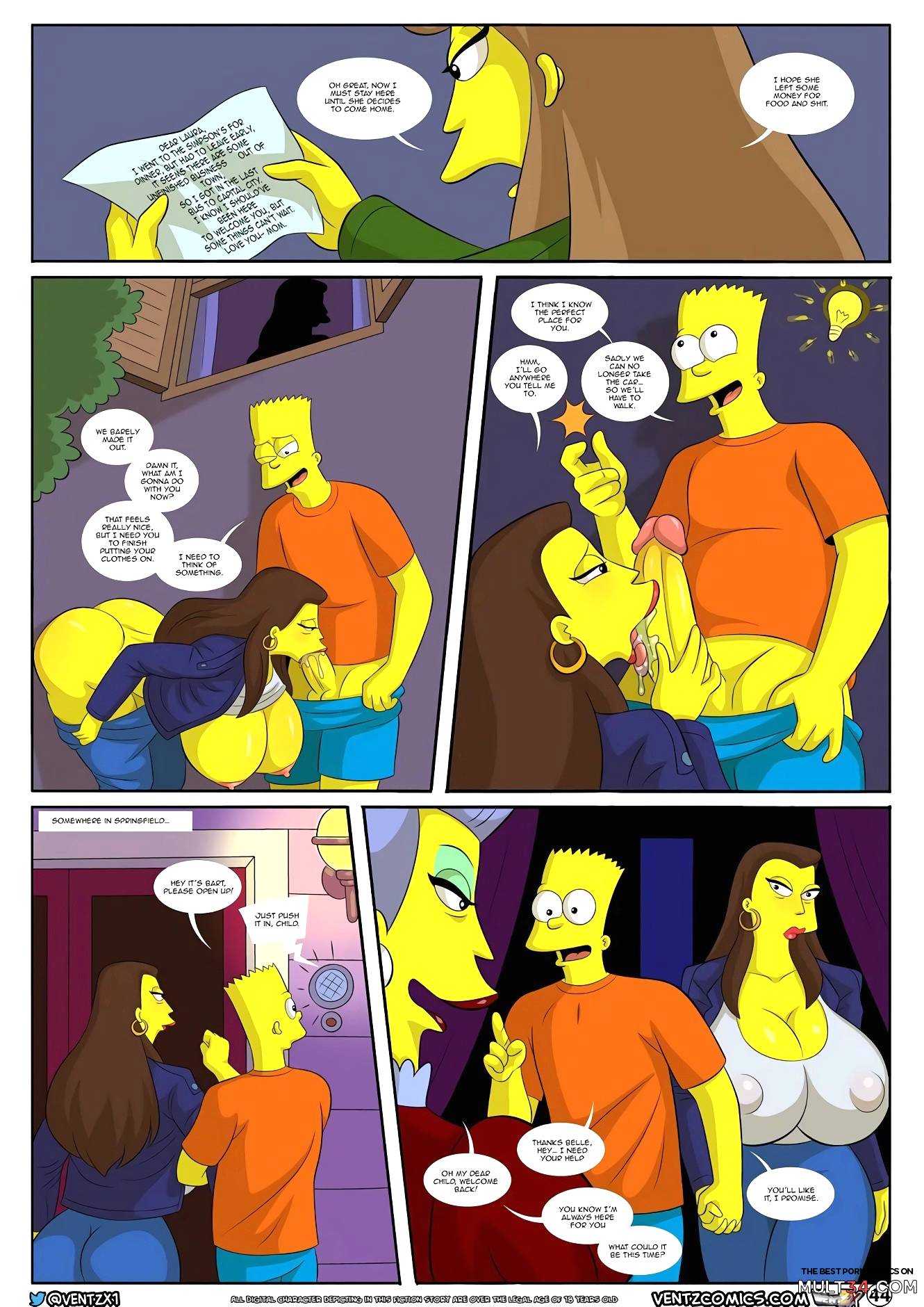 Darren's Adventure or Welcome To Springfield page 161