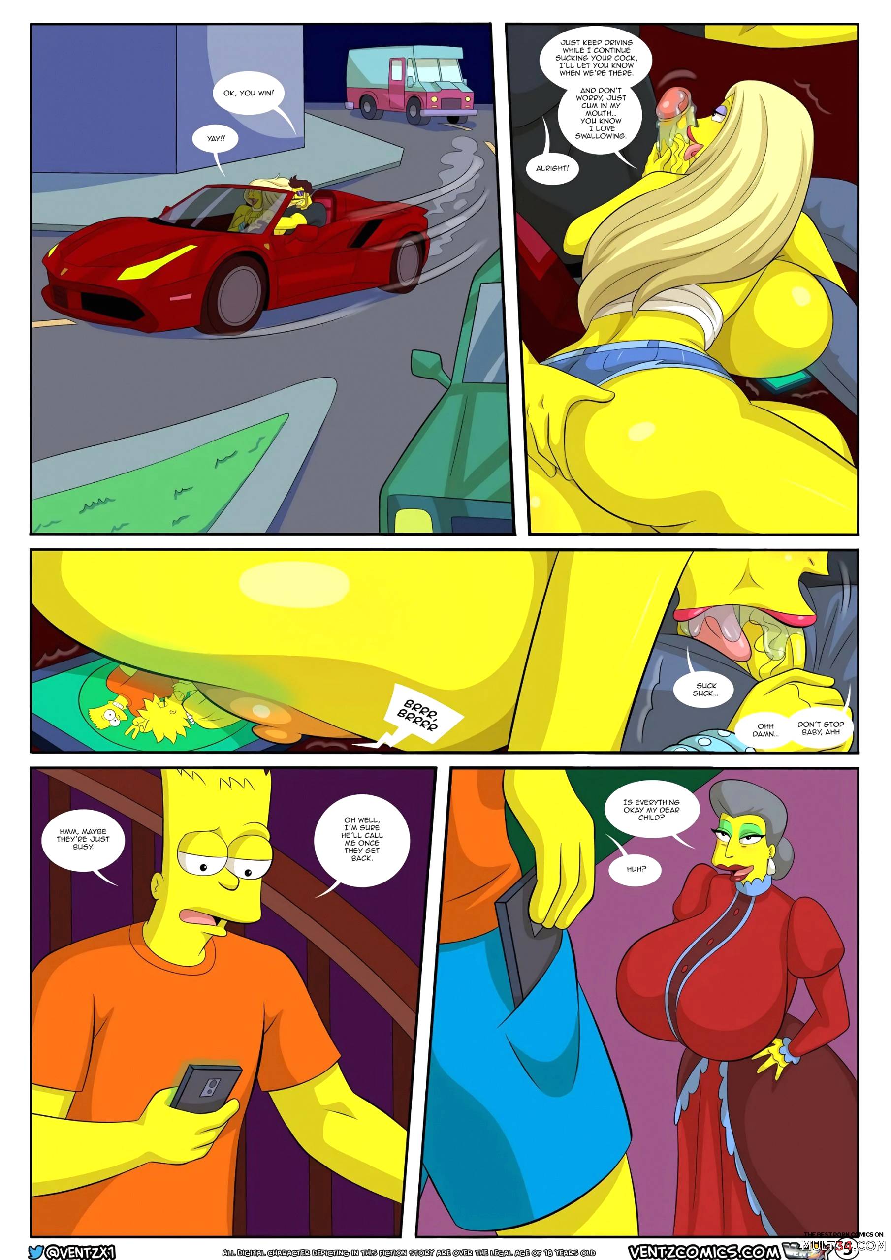 Darren's Adventure or Welcome To Springfield page 170