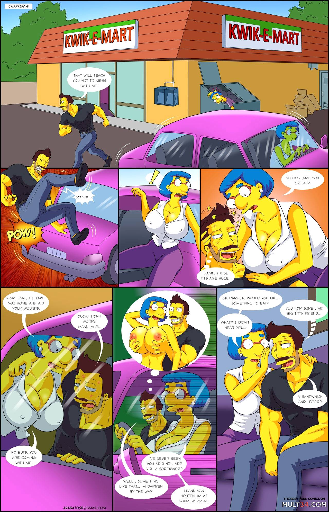 Darren's Adventure or Welcome To Springfield page 18