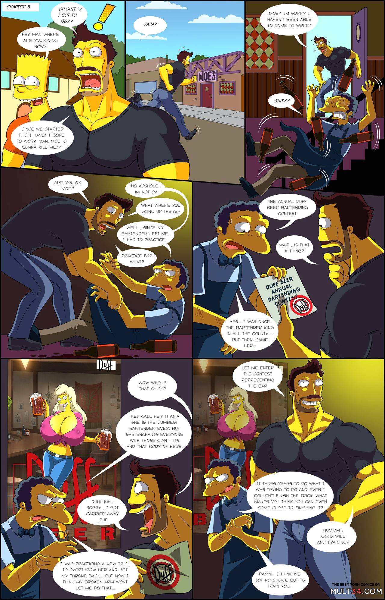 Darren's Adventure or Welcome To Springfield page 22