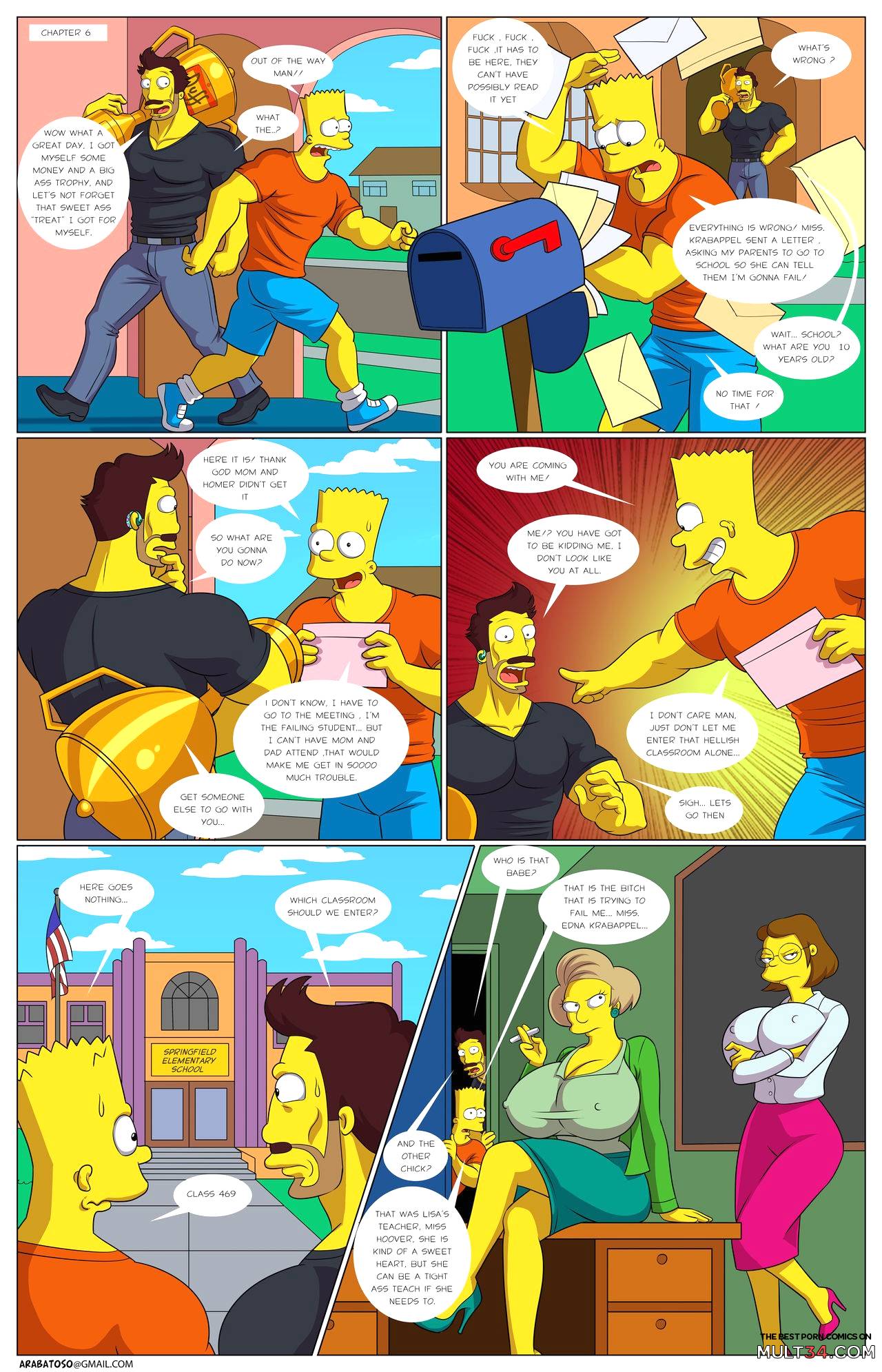 Darren's Adventure or Welcome To Springfield page 28