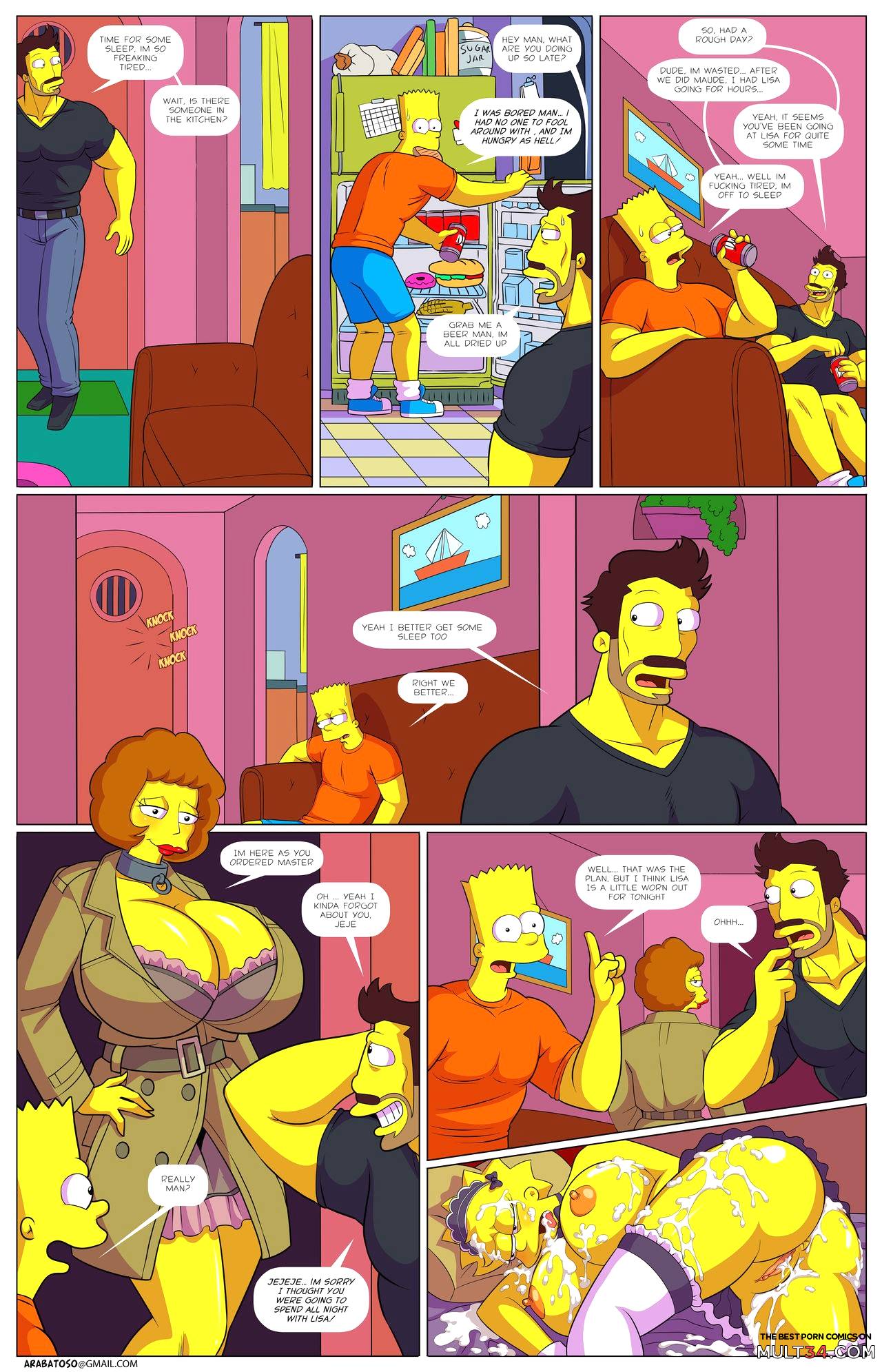 Darren's Adventure or Welcome To Springfield page 47