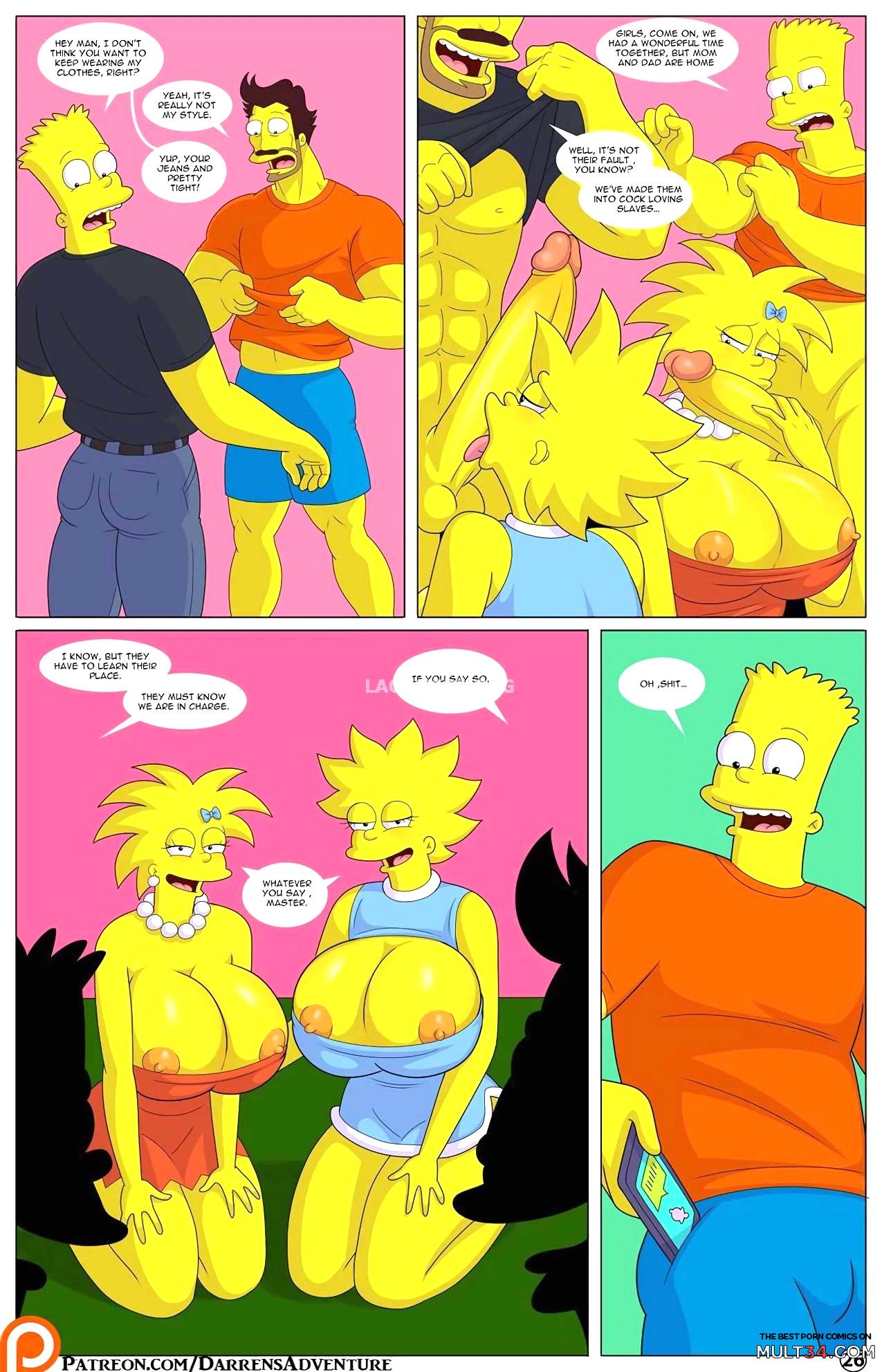Darren's Adventure or Welcome To Springfield page 98