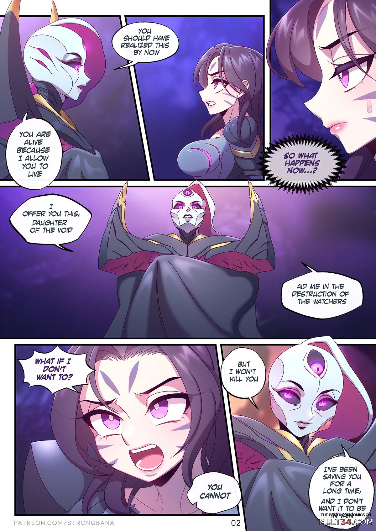 Daughter Of The Void page 4