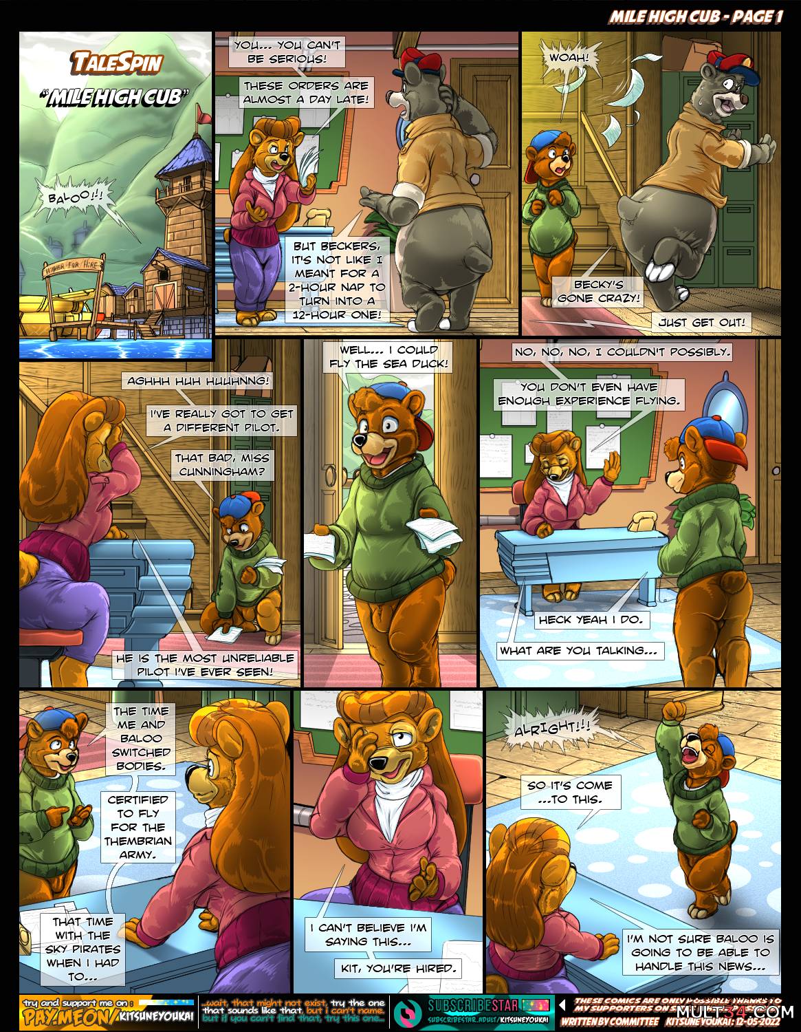 Baloo Gay Porn - TaleSpin porn comics, cartoon porn comics, Rule 34