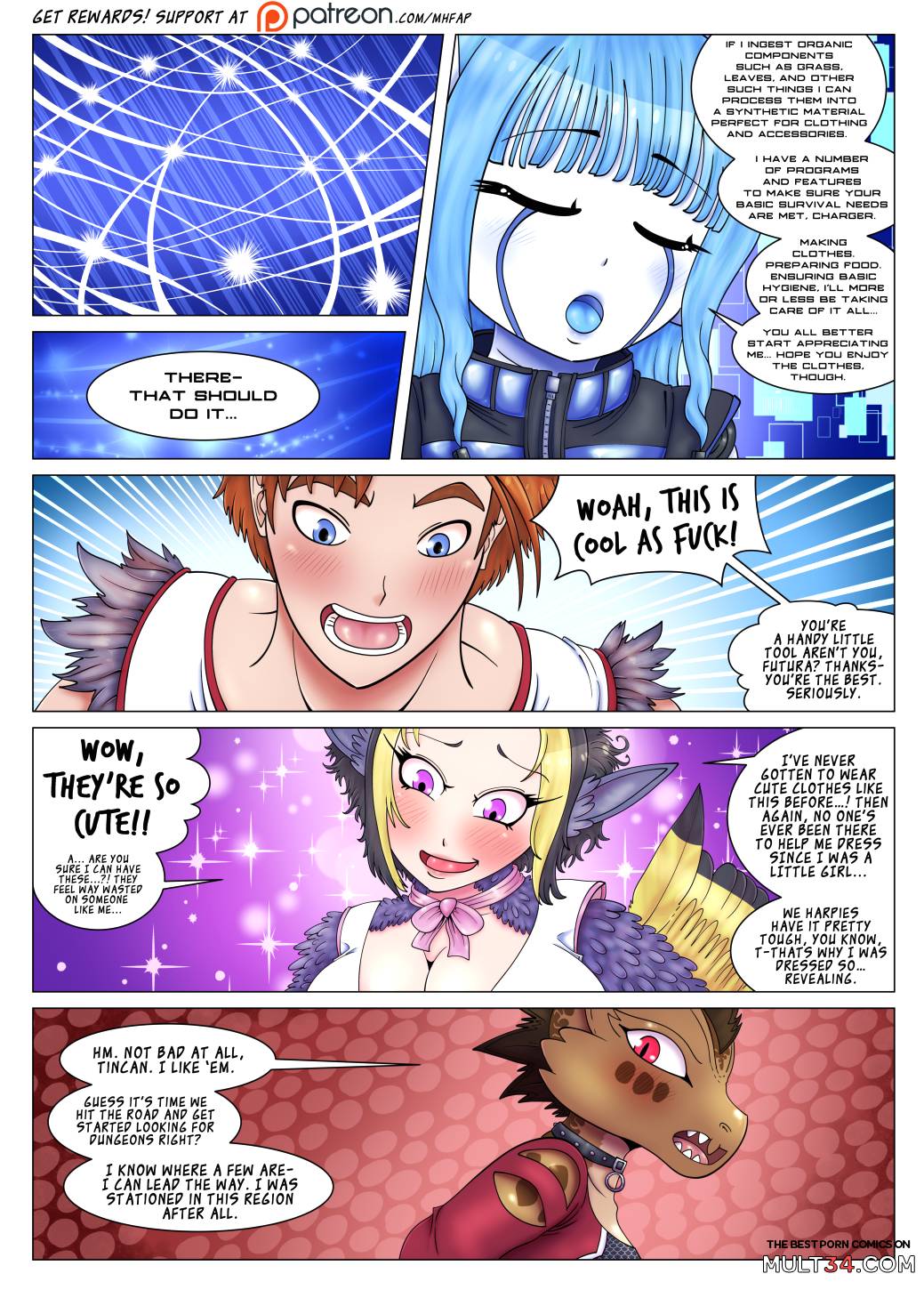 Monster Harem Feverish Absolute Passion! Ch. 1-5 page 162