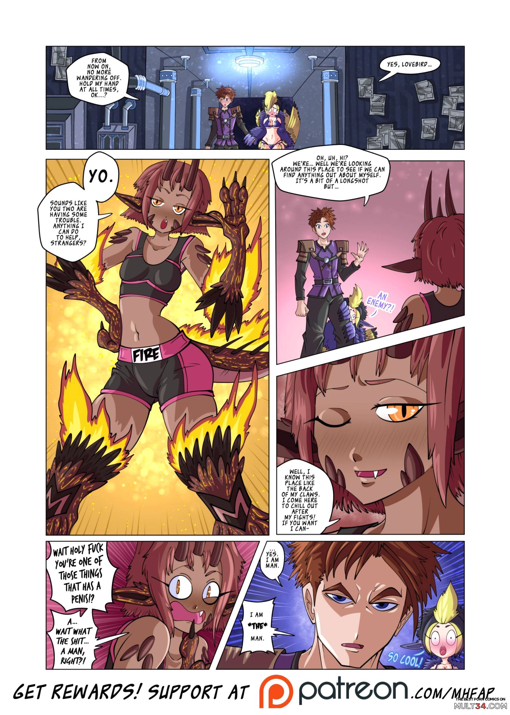 Monster Harem Feverish Absolute Passion! Ch. 1-5 page 32