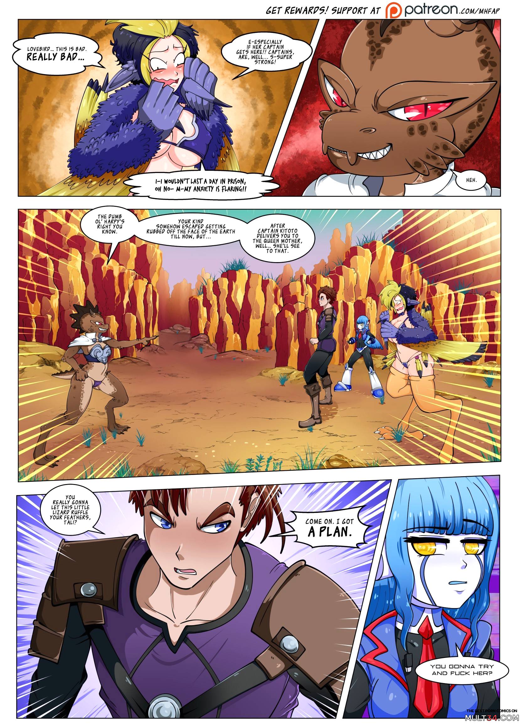 Monster Harem Feverish Absolute Passion! Ch. 1-5 page 97