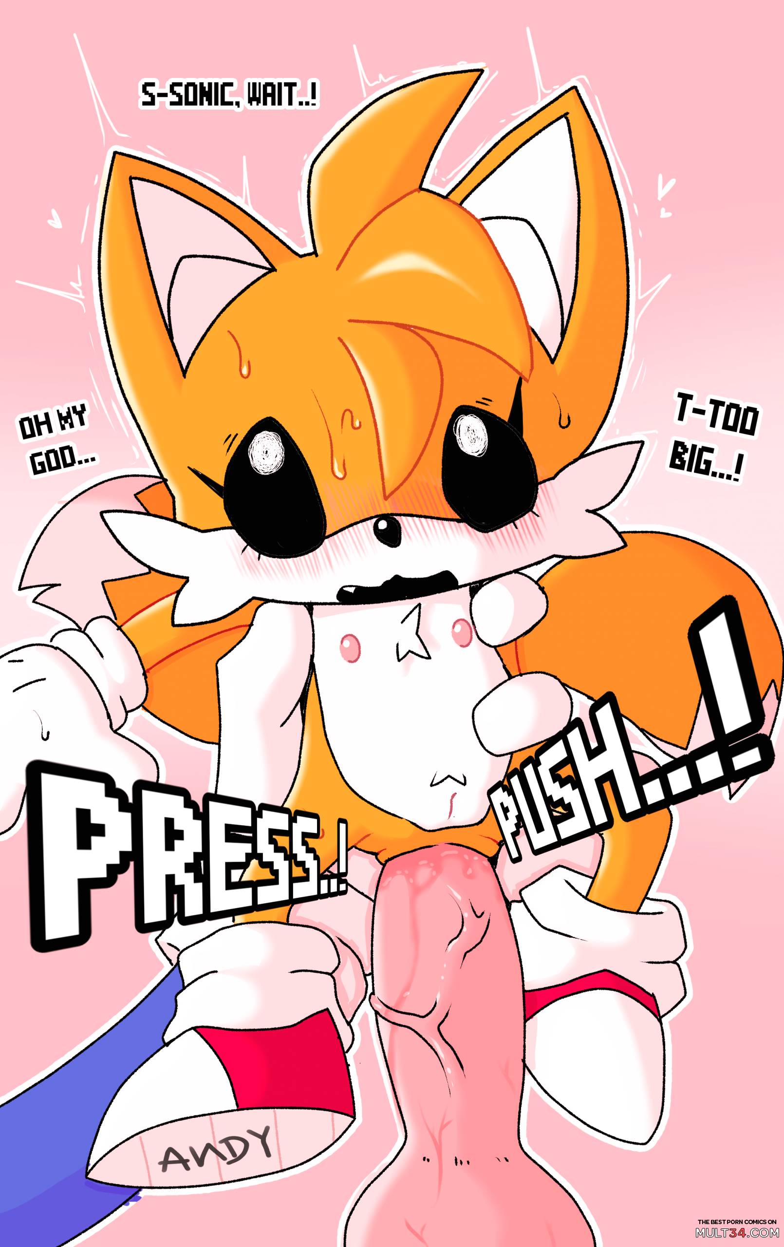 Tails' Spectacular Boob Heist! page 15