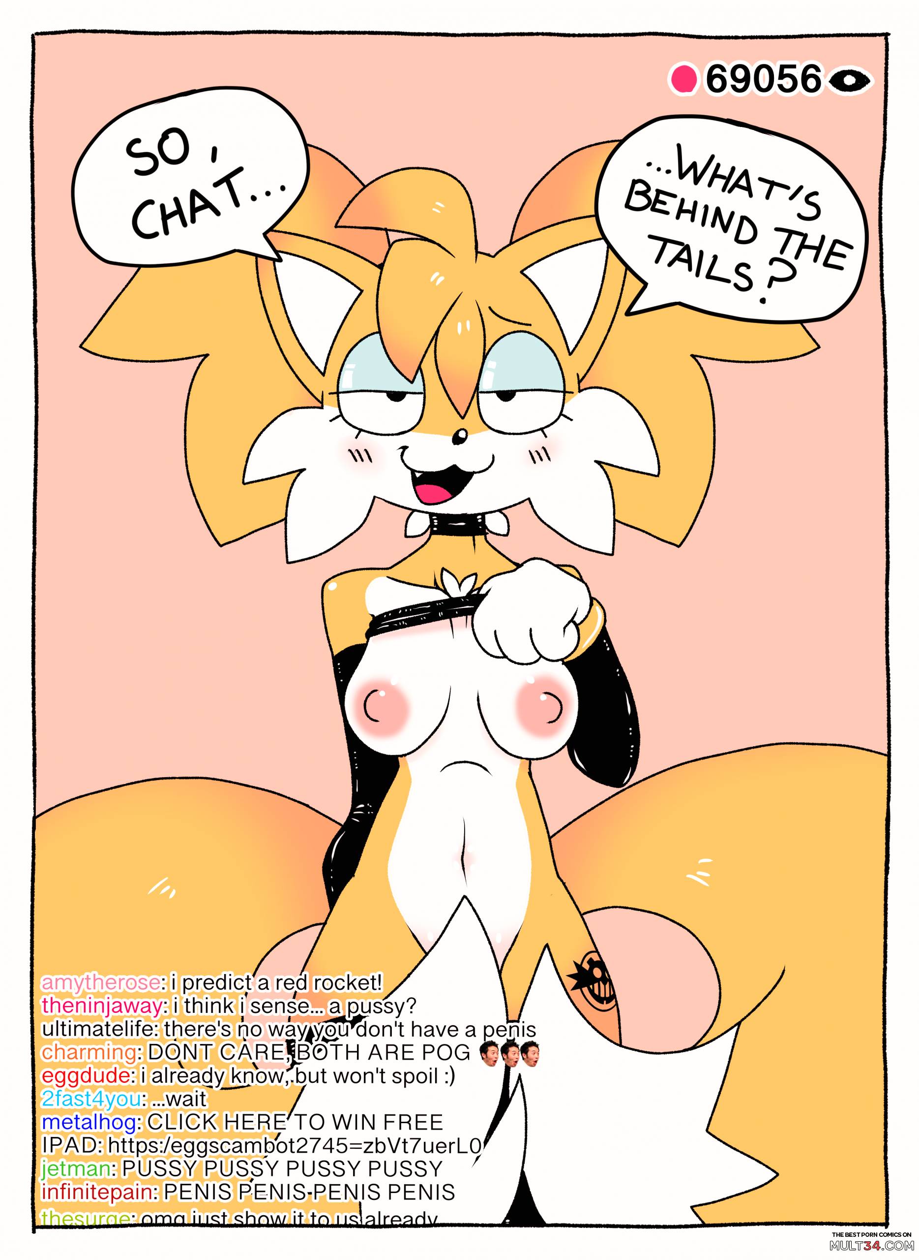 Tails' Spectacular Boob Heist! page 2