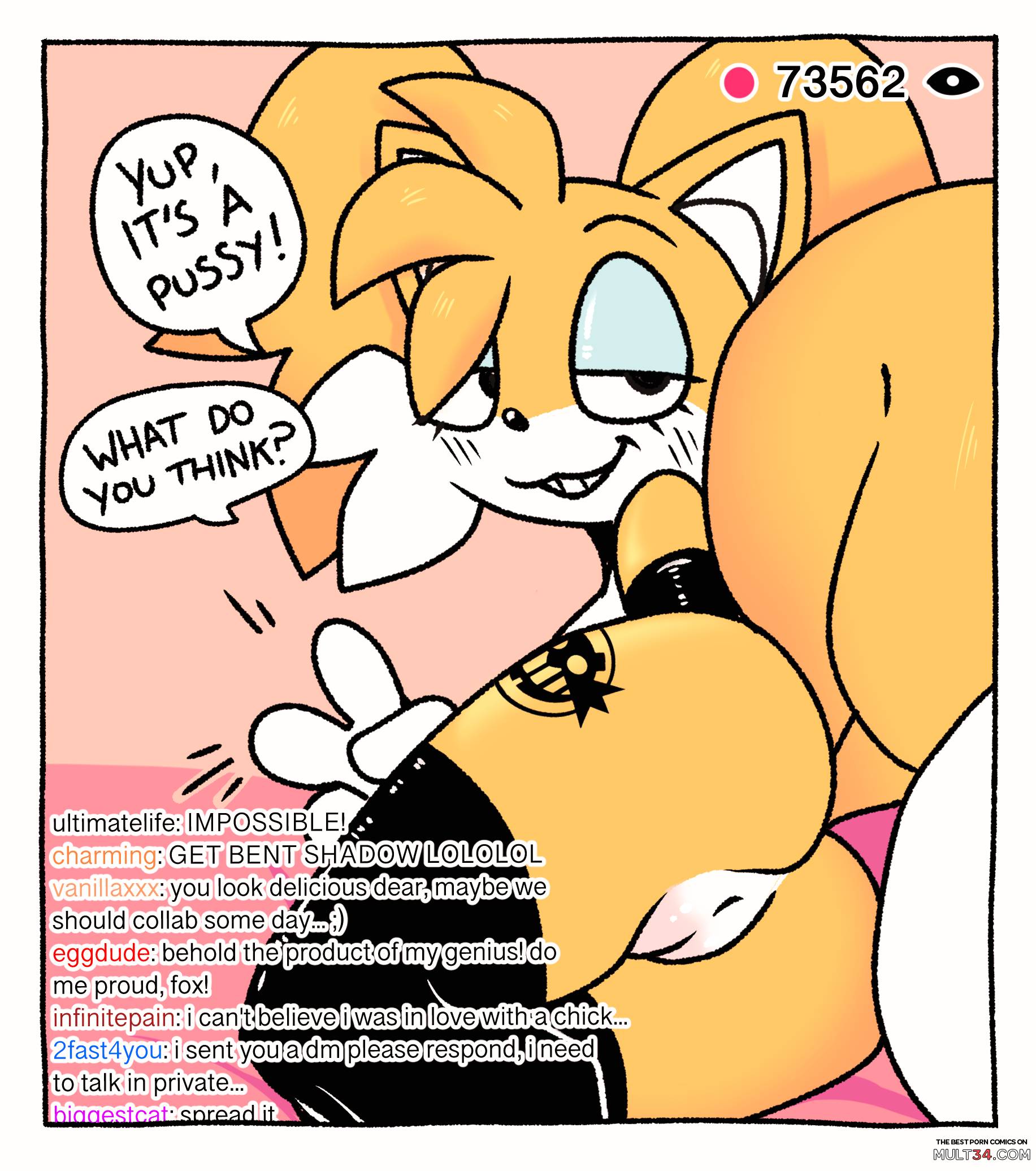 Tails' Spectacular Boob Heist! page 3