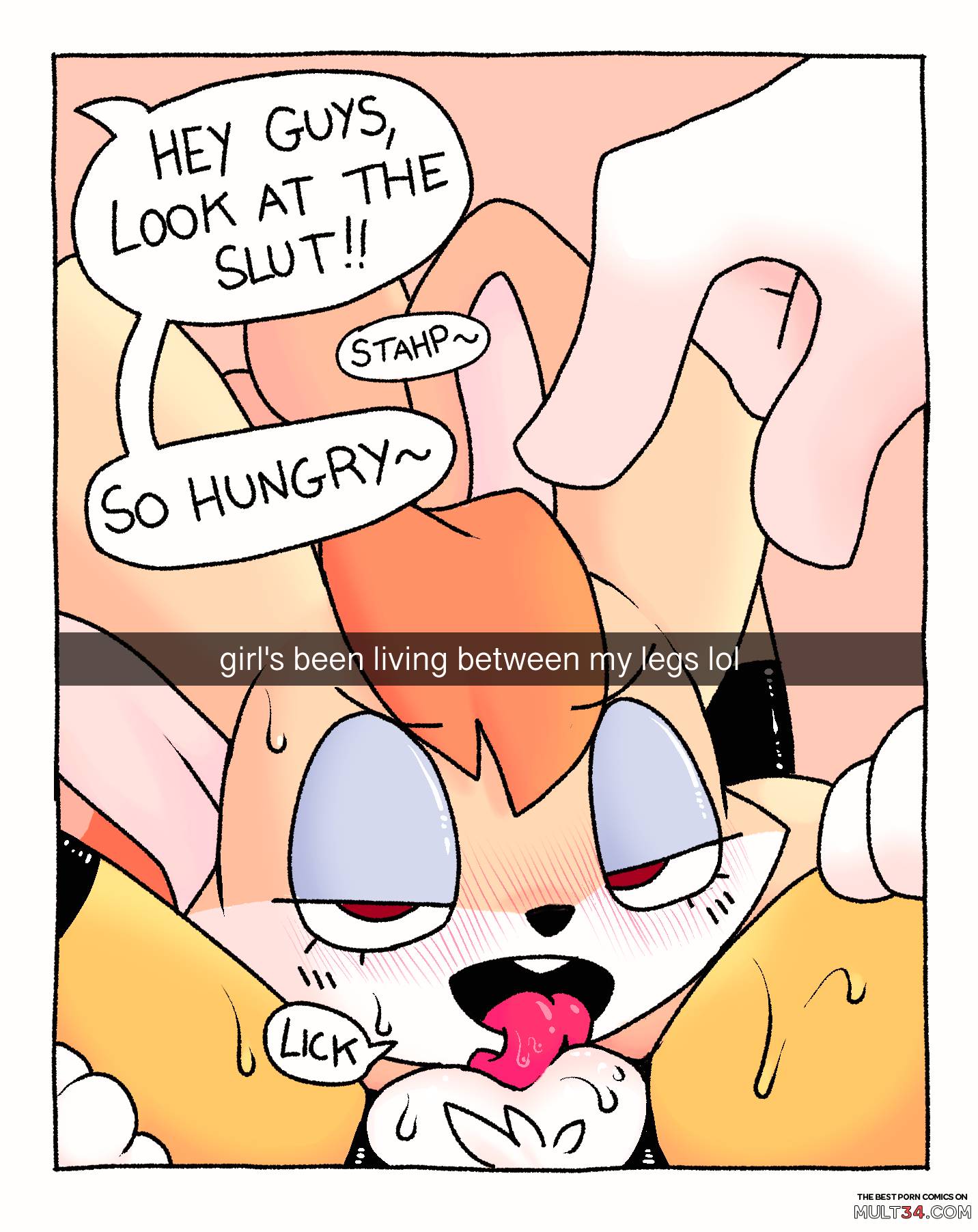 Tails' Spectacular Boob Heist! page 6