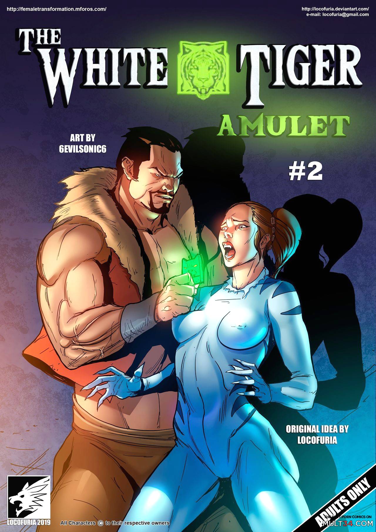 Porn comics with White Tiger, the best collection of porn comics
