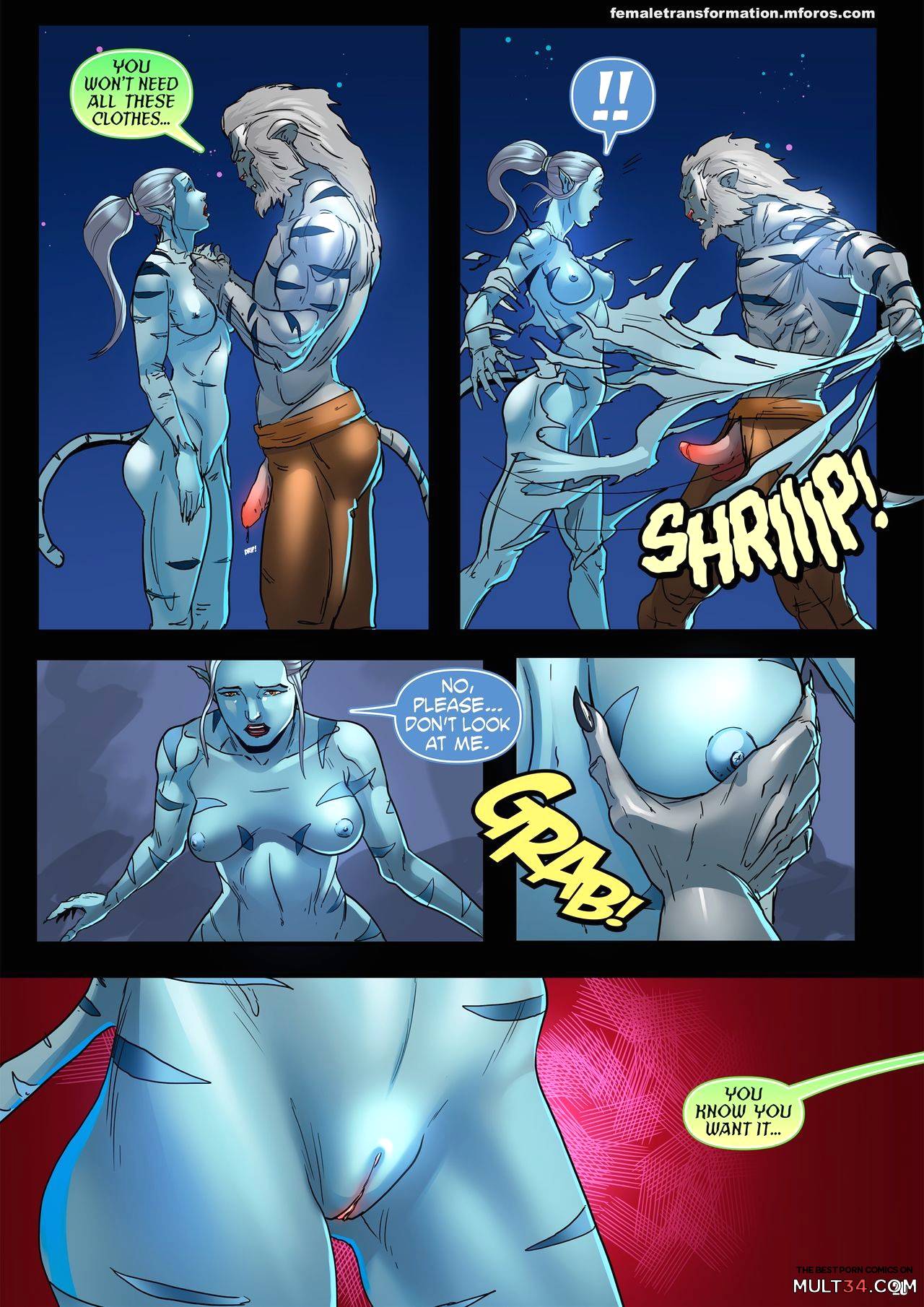 White tiger marvel nude