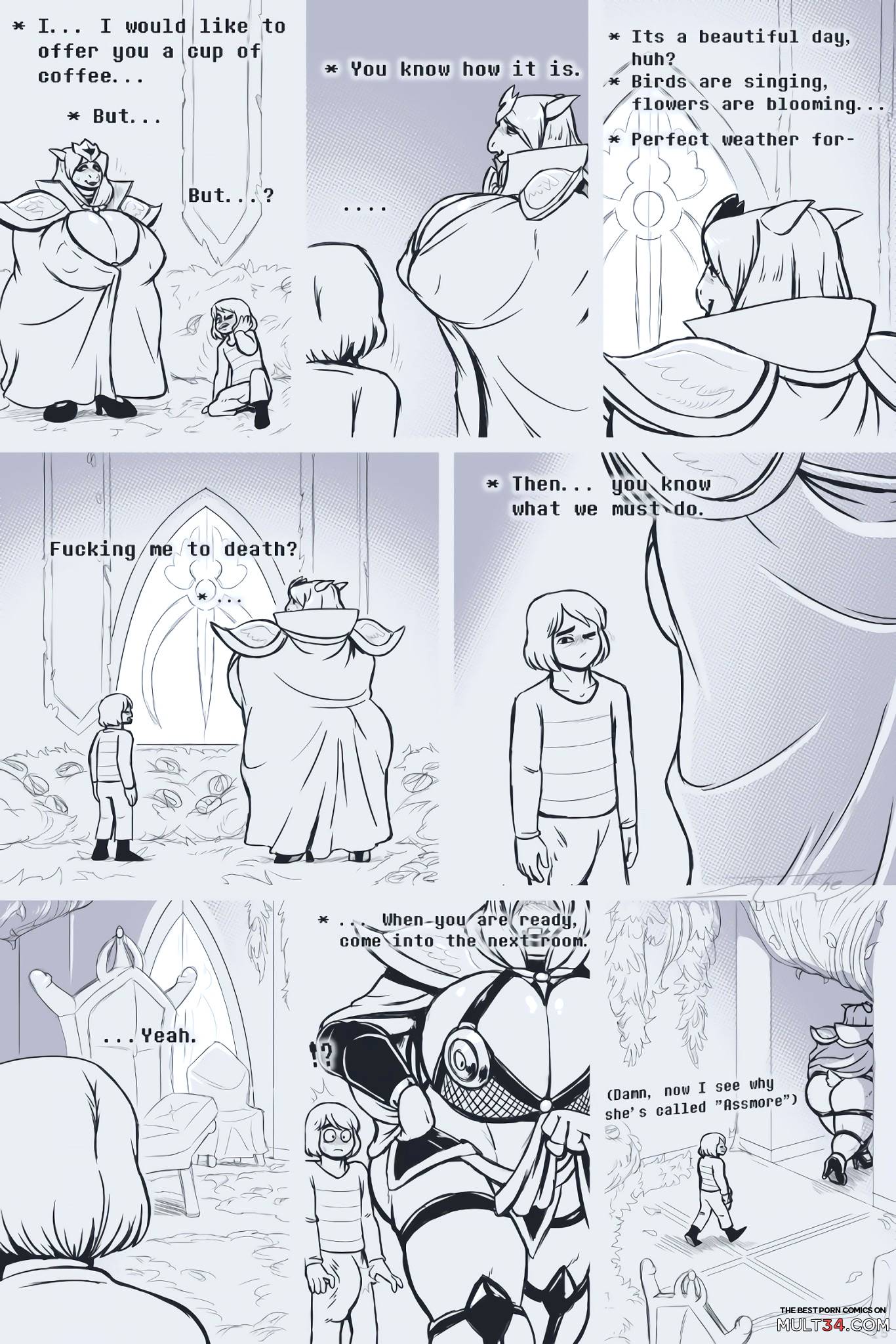 Under(her)tail Monster-GirlEdition 7 page 15