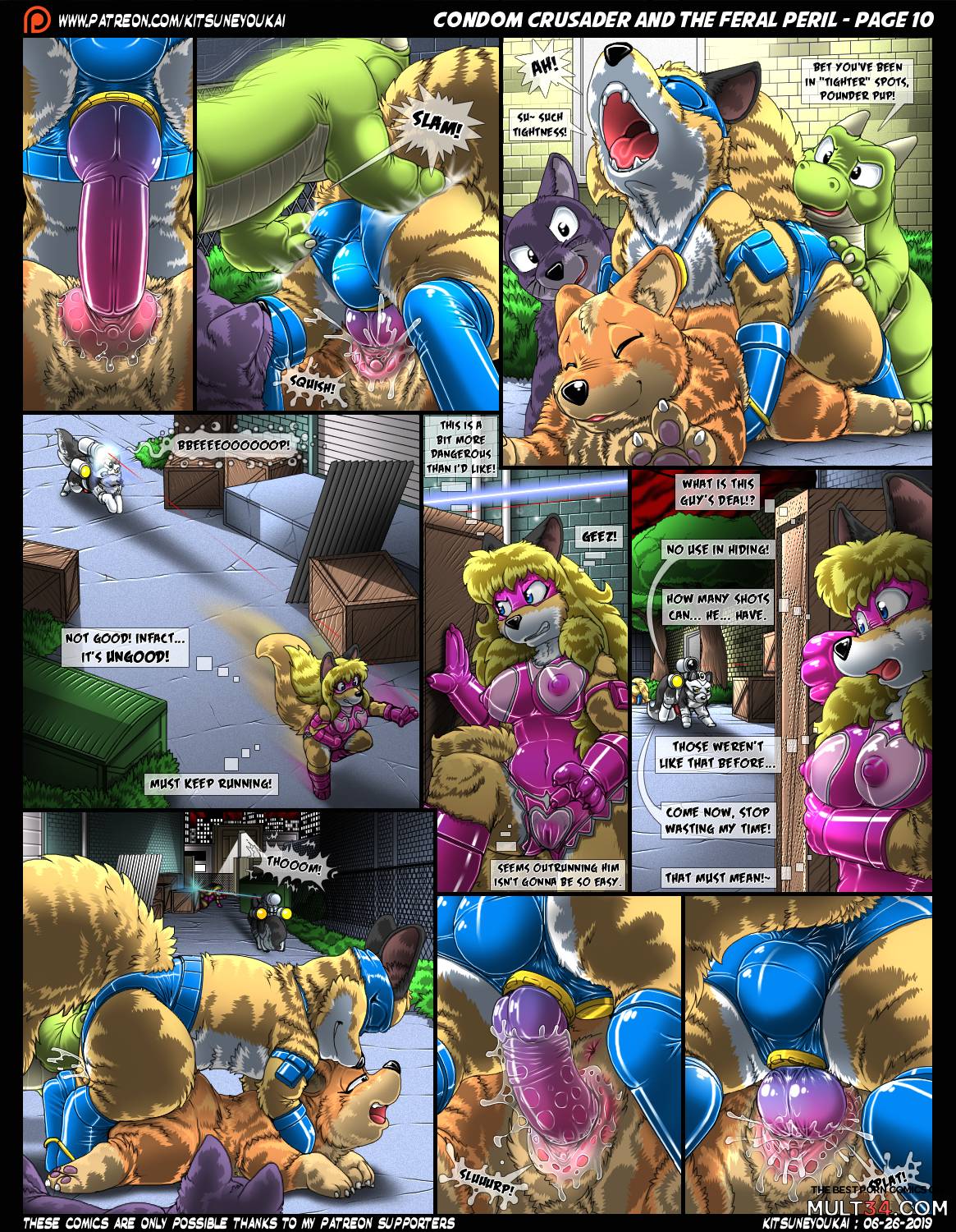 Condom Crusader and the Feral Peril page 10