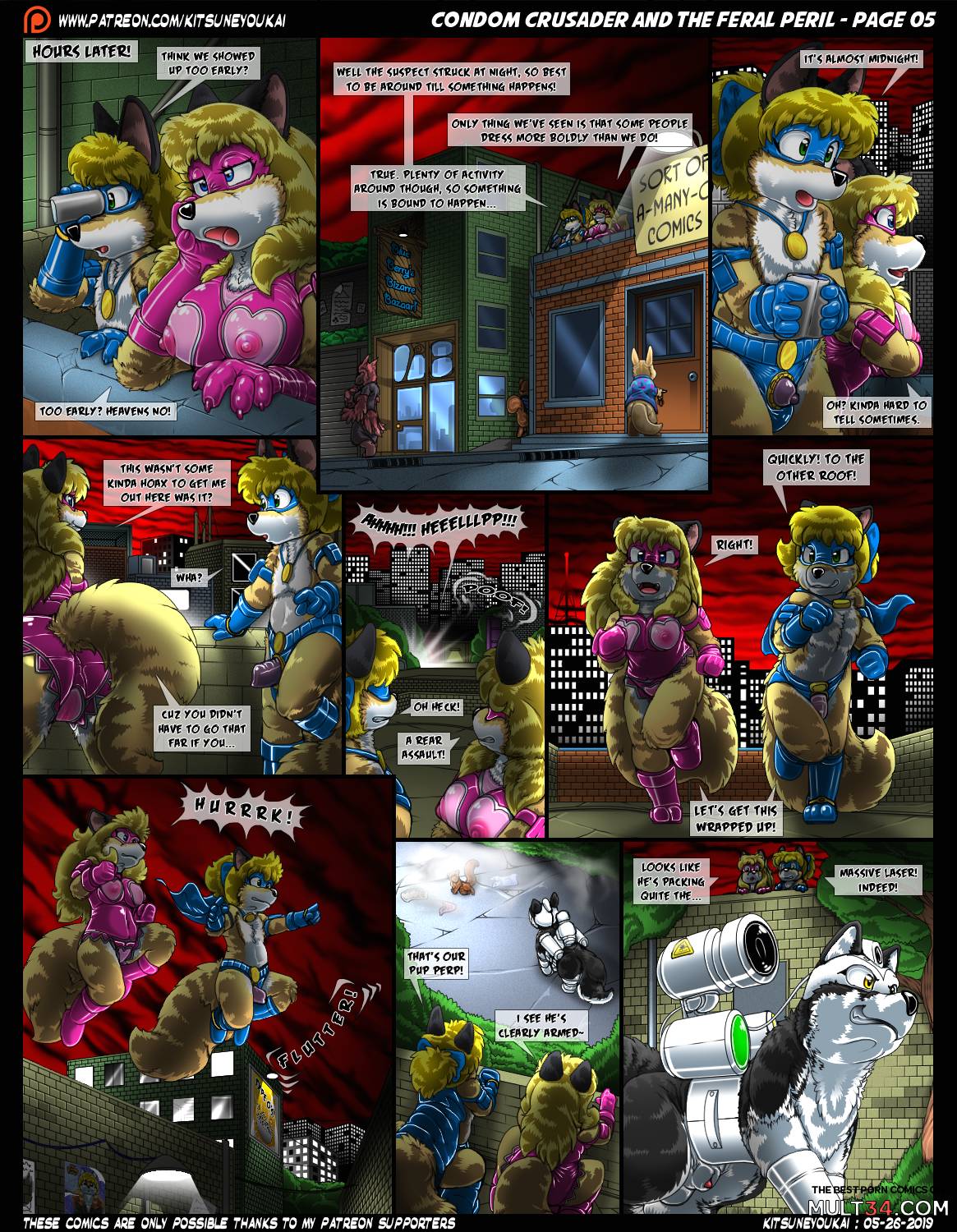 Condom Crusader and the Feral Peril page 5