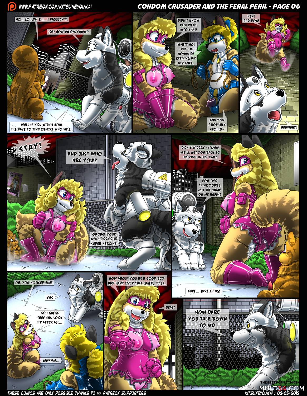 Condom Crusader and the Feral Peril page 6