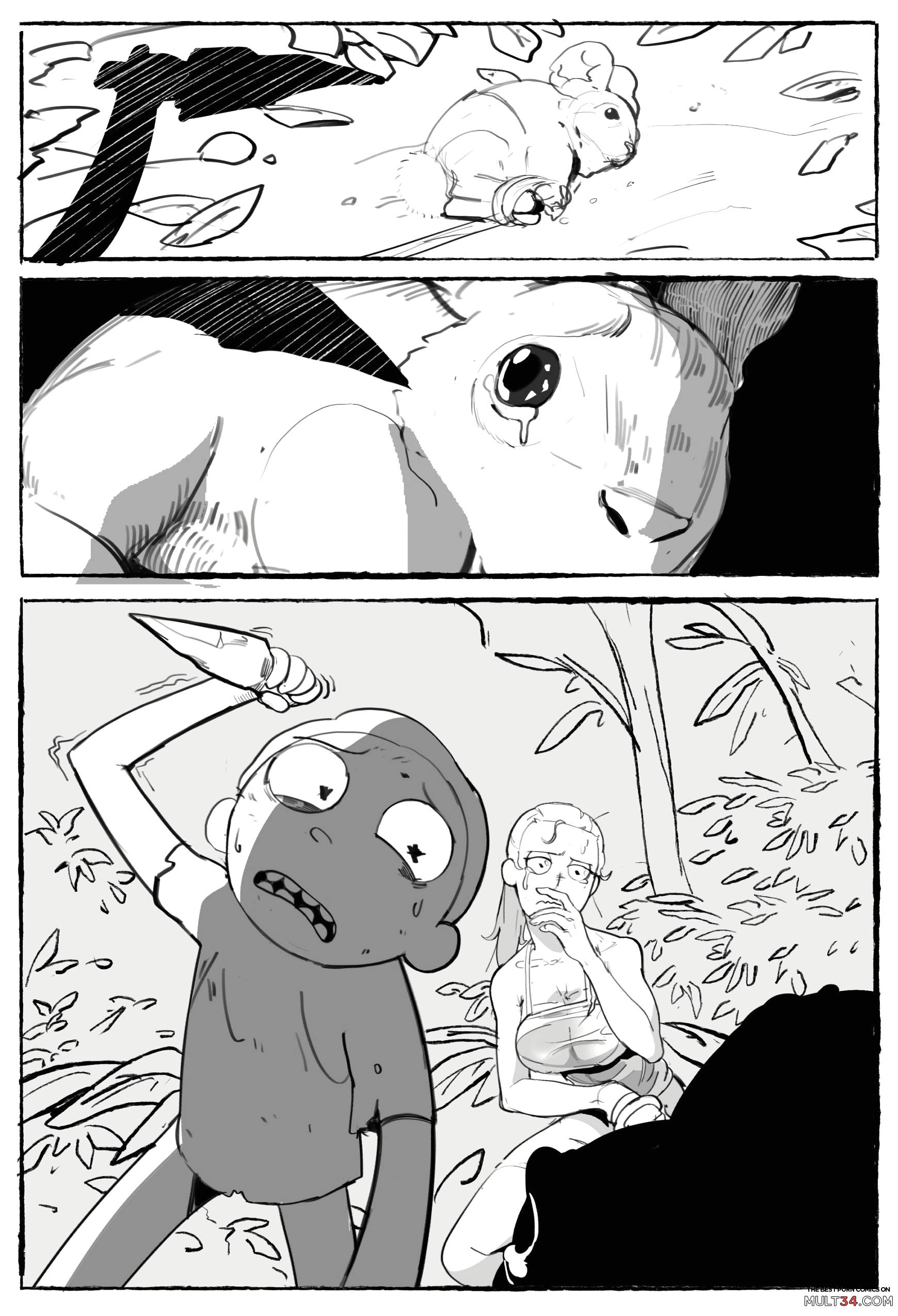 Me and My Younger Brother Got Stranded in Some Alien Planet page 4