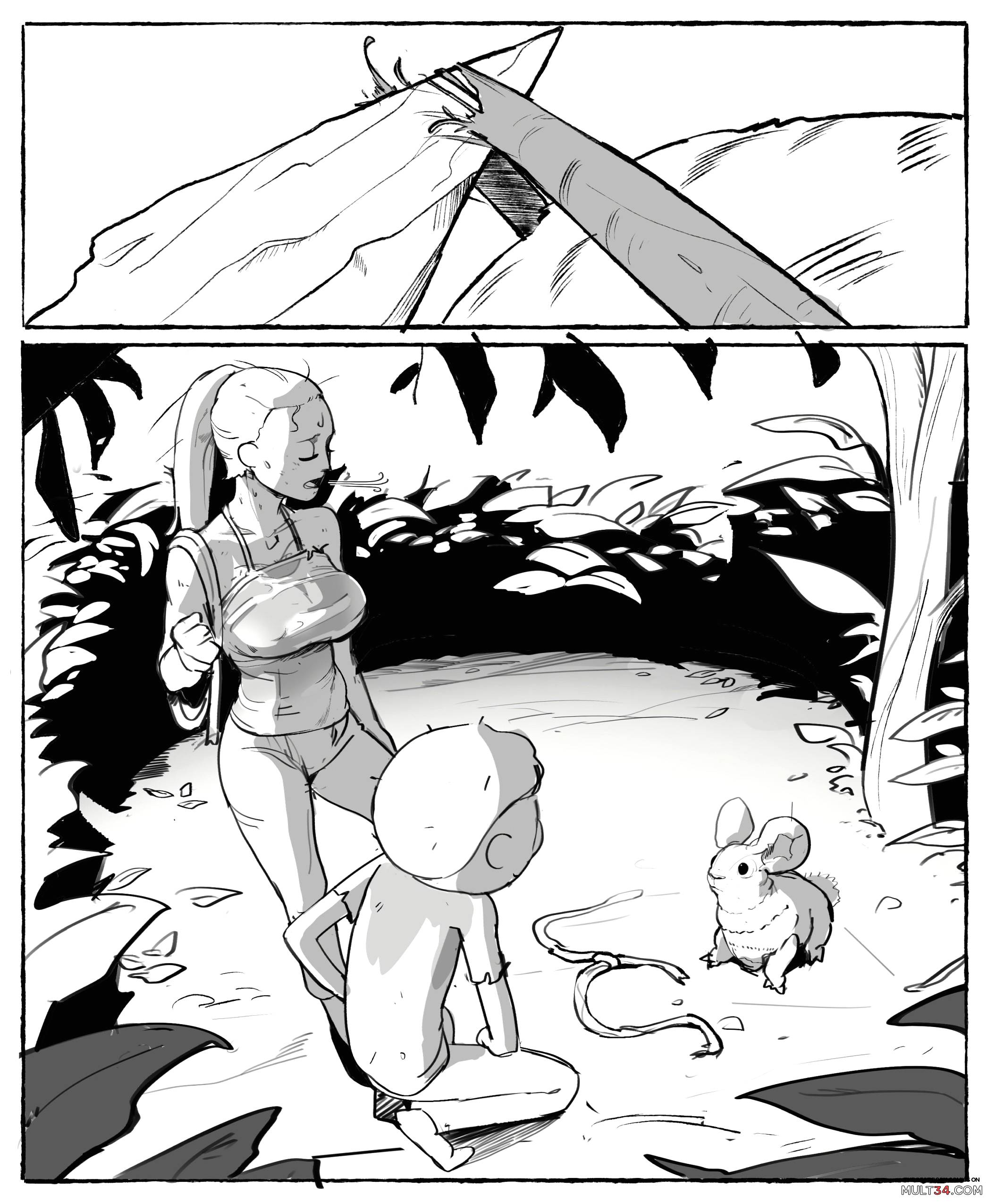 Me and My Younger Brother Got Stranded in Some Alien Planet page 5